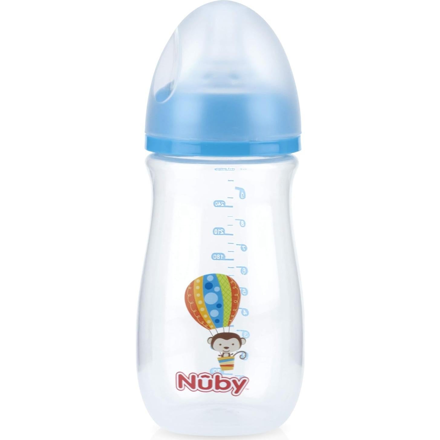 Botellas Anticólicas Nuby Tritan 9oz 3 Paquete 3M+