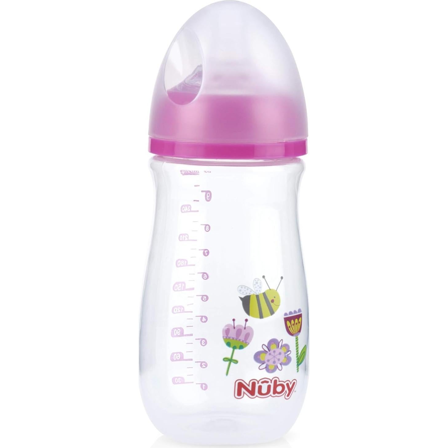Botellas Anticólicas Nuby Tritan 9oz 3 Paquete 3M+
