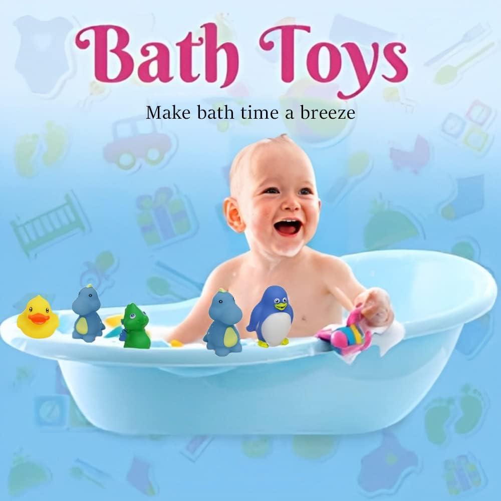 Juego de 20 Juguetes Flotantes Dimple para Baño - Animales Marinos