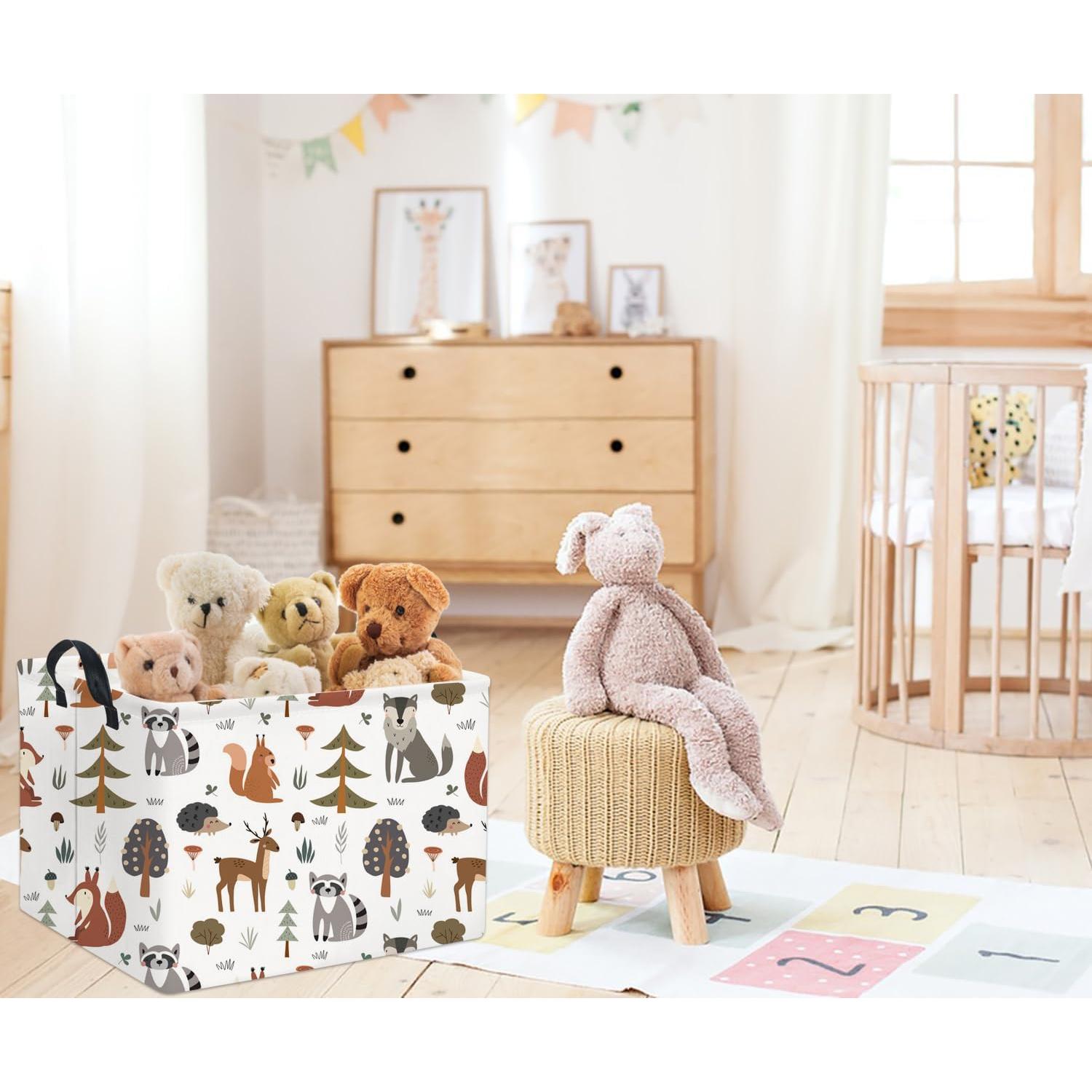 Cesta de Almacenamiento para Niños TIBAOLOVER 50x40cm Animal