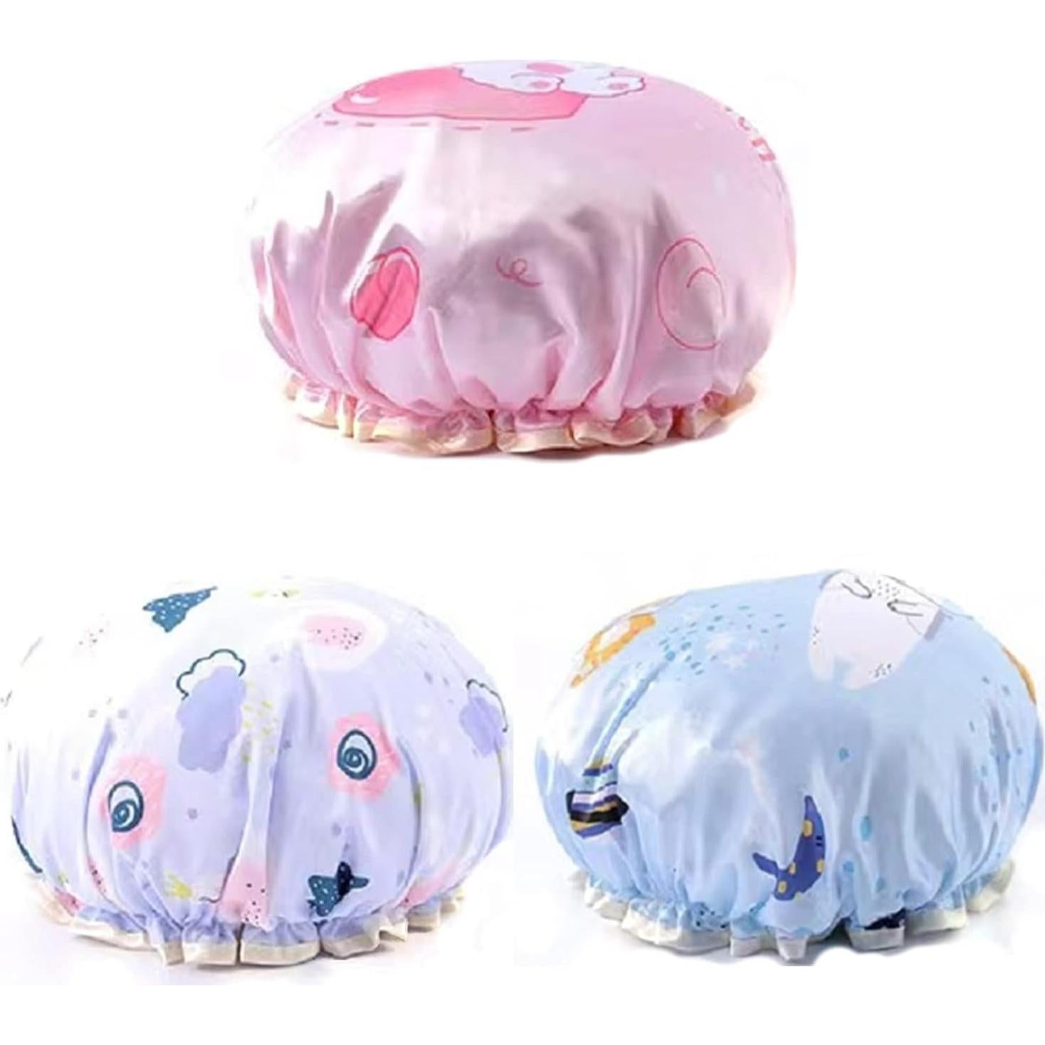 Gorros de Ducha Reutilizables Foyadi para Bebés y Niños