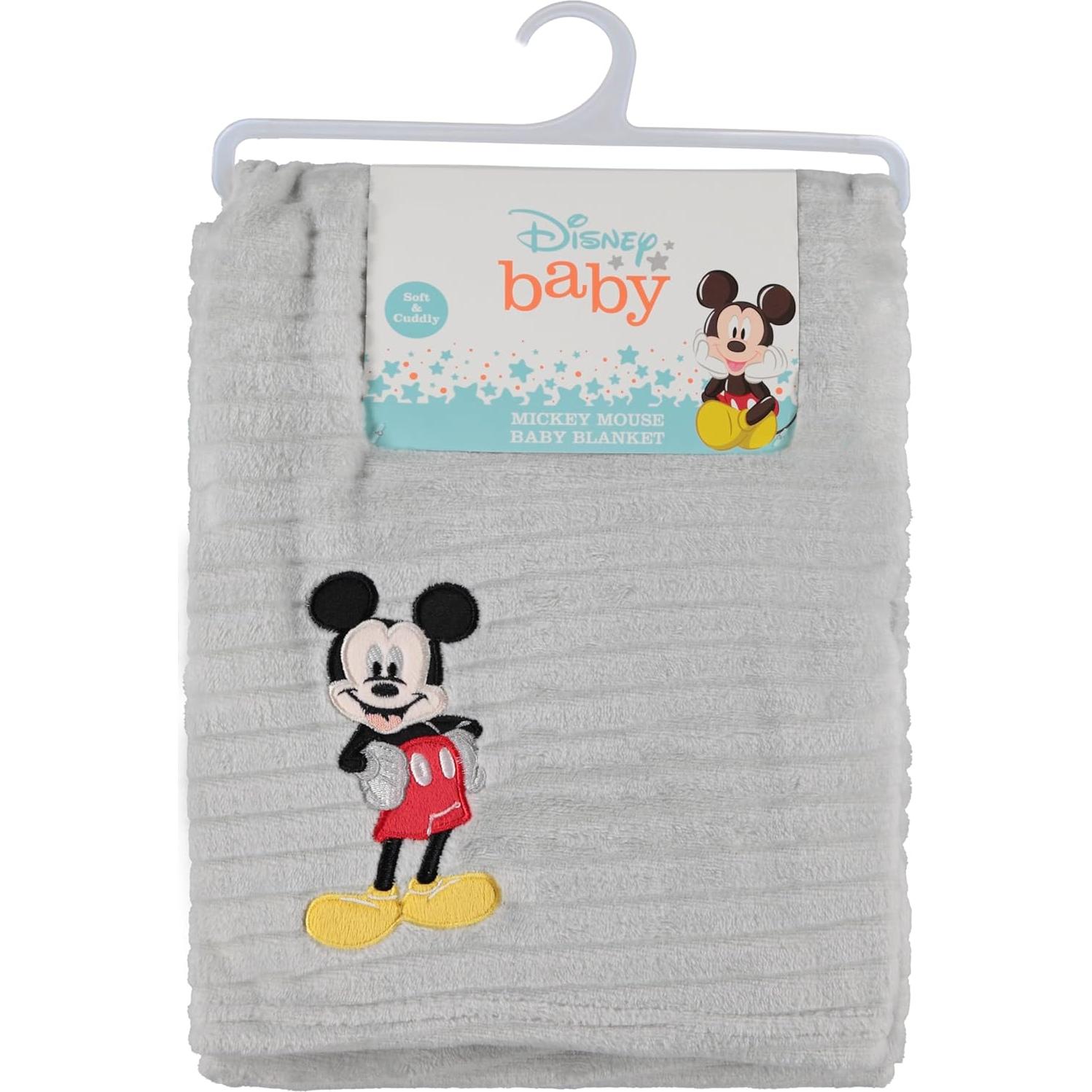 Manta de Franela Disney Mickey Mouse 52x35 cm para Bebé