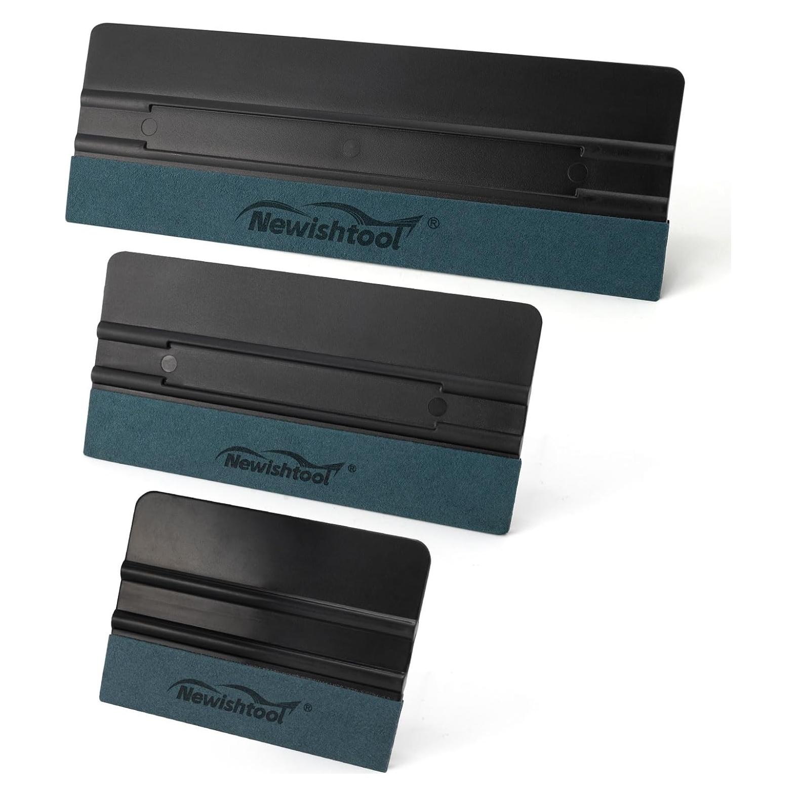 Kit de 3 Espátulas para Envoltura de Vinilo NEWISHTOOL