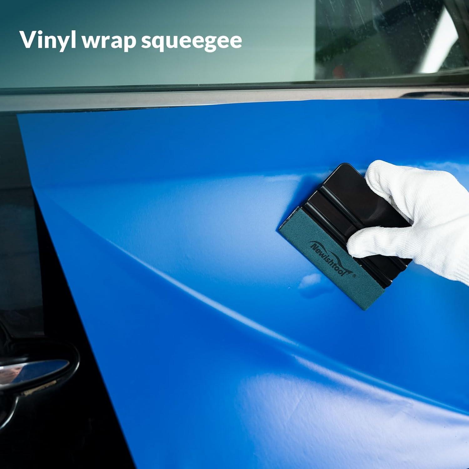 Kit de 3 Espátulas para Envoltura de Vinilo NEWISHTOOL