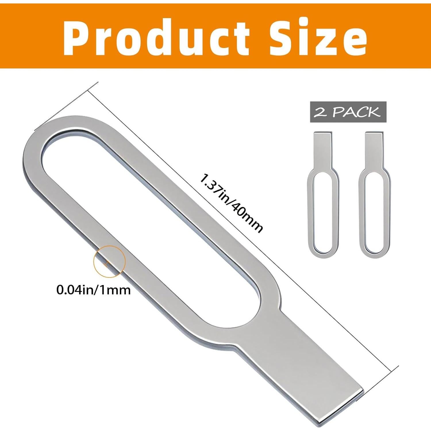 Llave de Reemplazo para Timbre Blink - Acero Inoxidable (Paquete de 2)