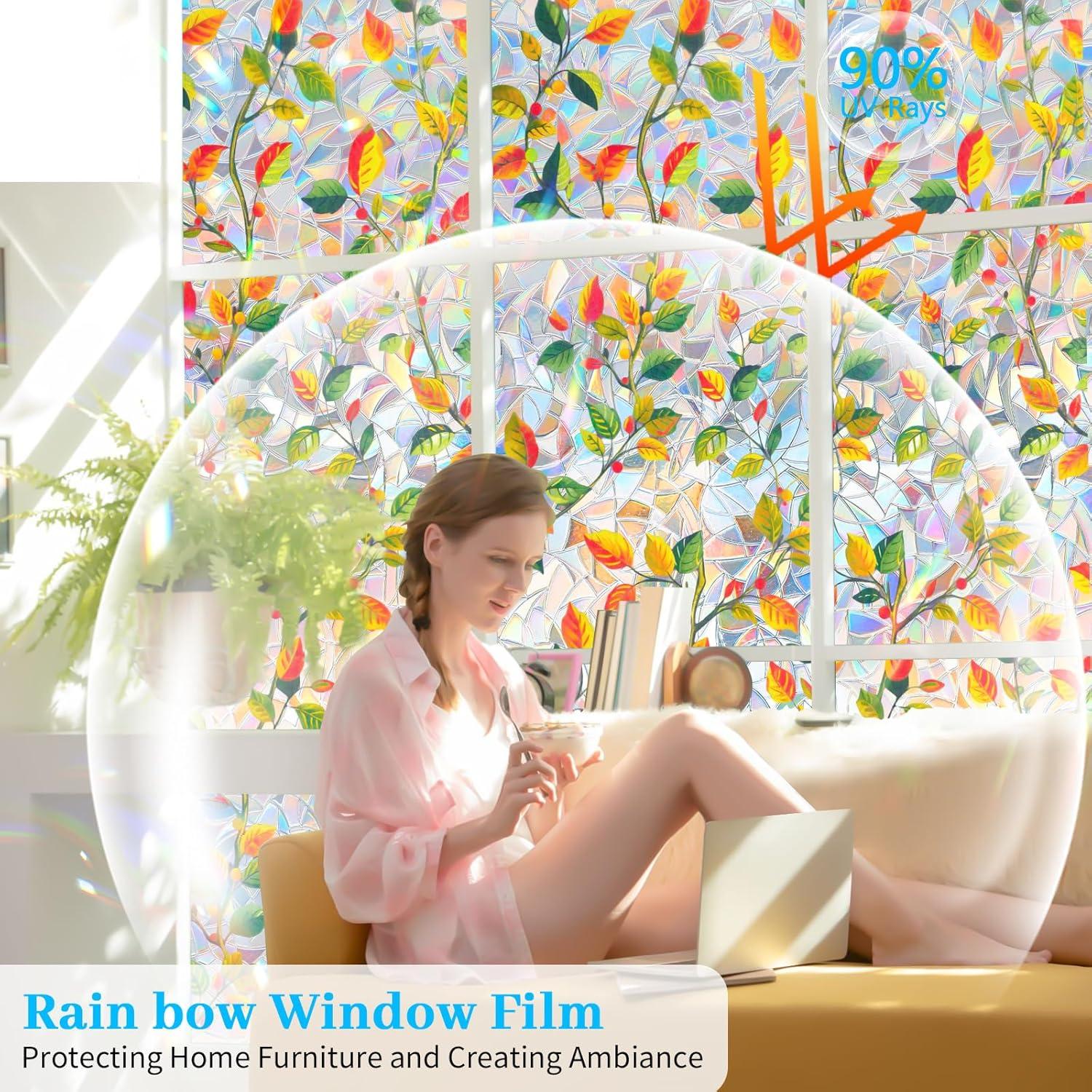 Película de Privacidad para Ventanas Carethos 30x200 cm Hoja