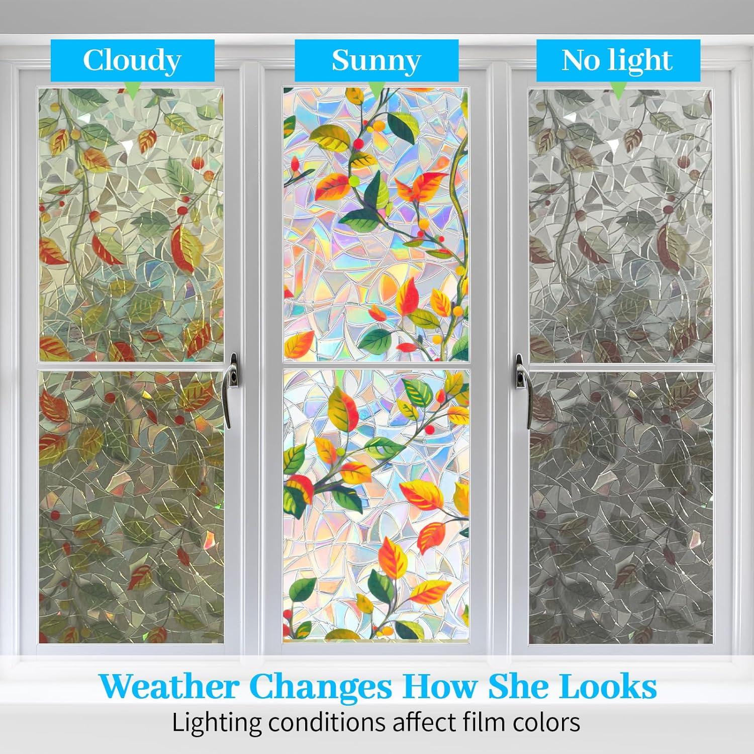 Película de Privacidad para Ventanas Carethos 30x200 cm Hoja