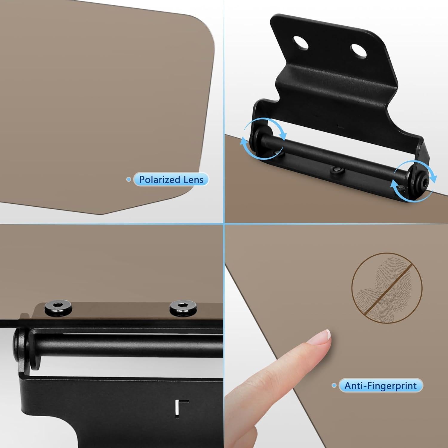 Extensor de Visera Solar Sukemichi para Jeep Wrangler JL 2018-2025