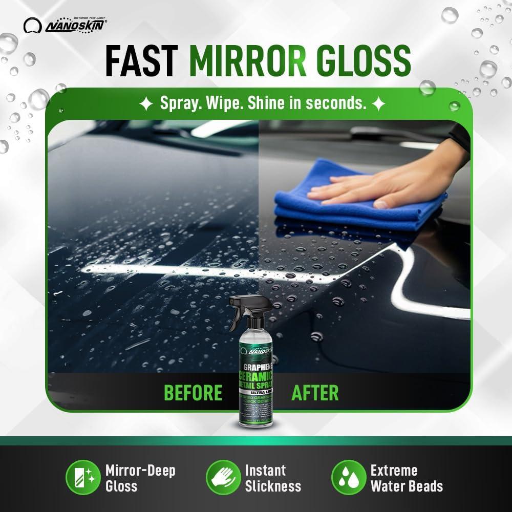 Spray Detalle Cerámico de Grafeno Nanoskin 3.86 kg 1 Galón