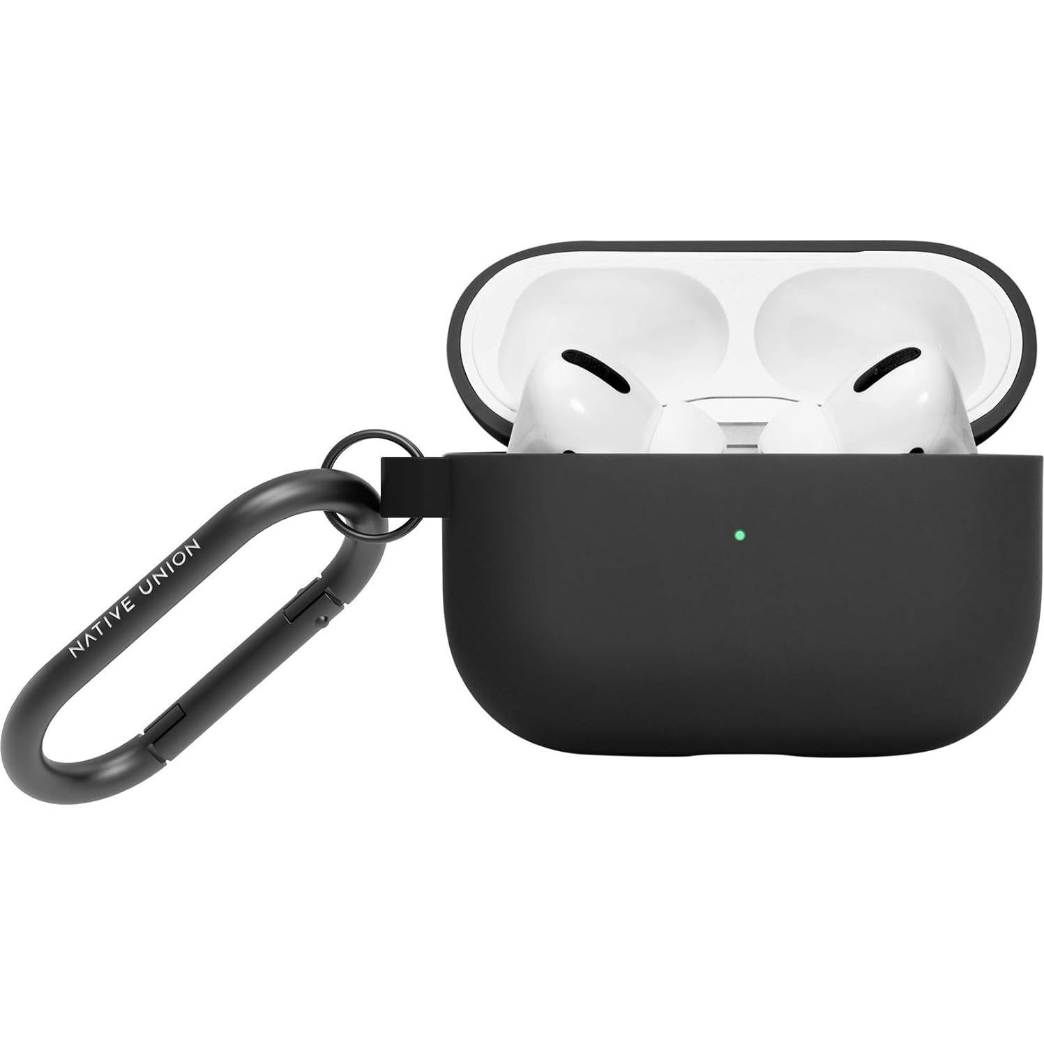 Funda Native Union Roam para AirPods Pro - Silicona Mate Negra