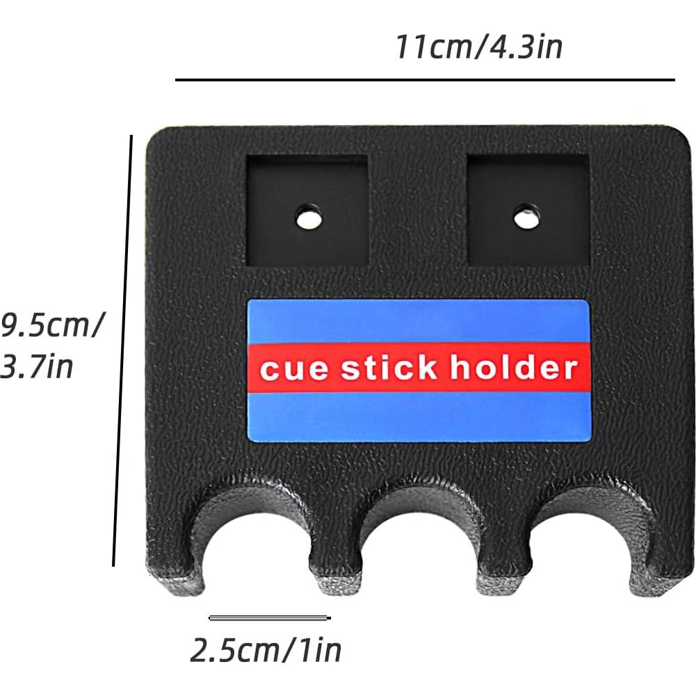 Soporte de Taco de Billar Scott Edward para 3 Tacos Portátil