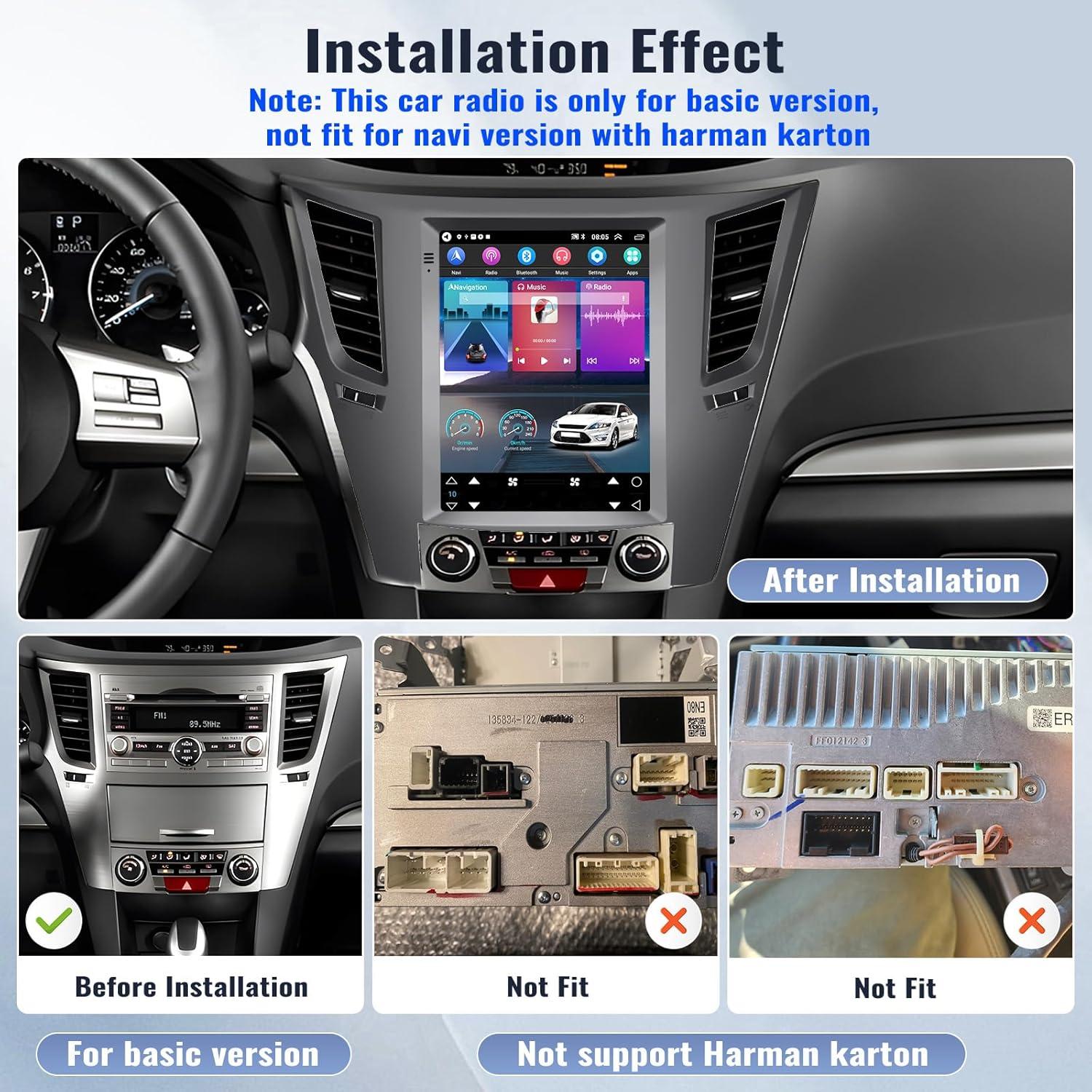 Estéreo de Coche Android SIXWIN 2G+64G para Subaru 2010-2014