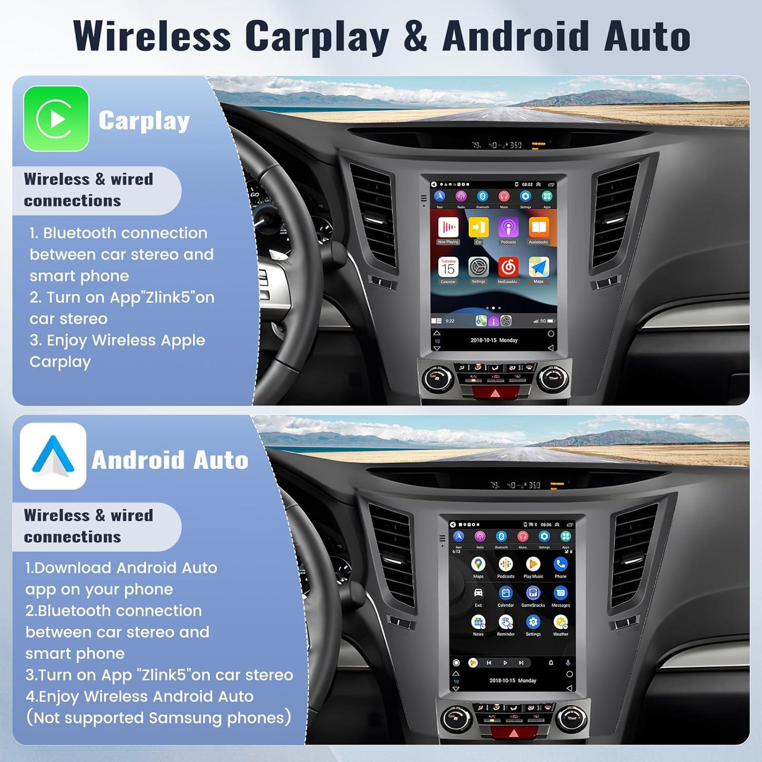 Estéreo de Coche Android SIXWIN 2G+64G para Subaru 2010-2014