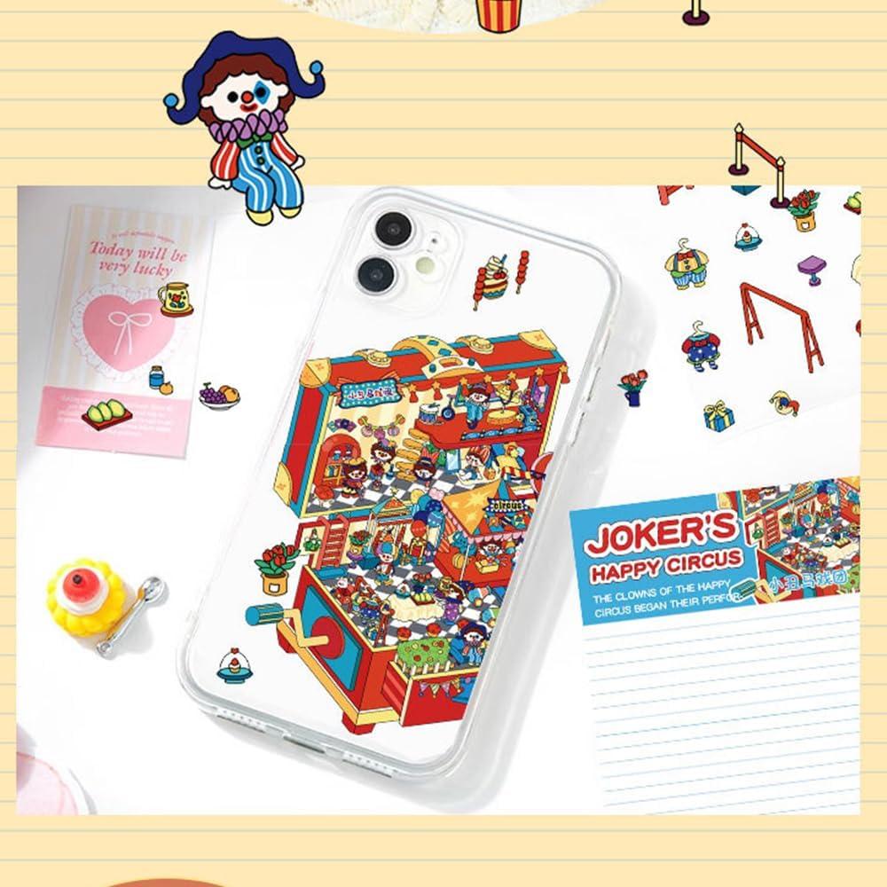 8 Stickers 3D Creativos Limvoo para Aliviar Estrés