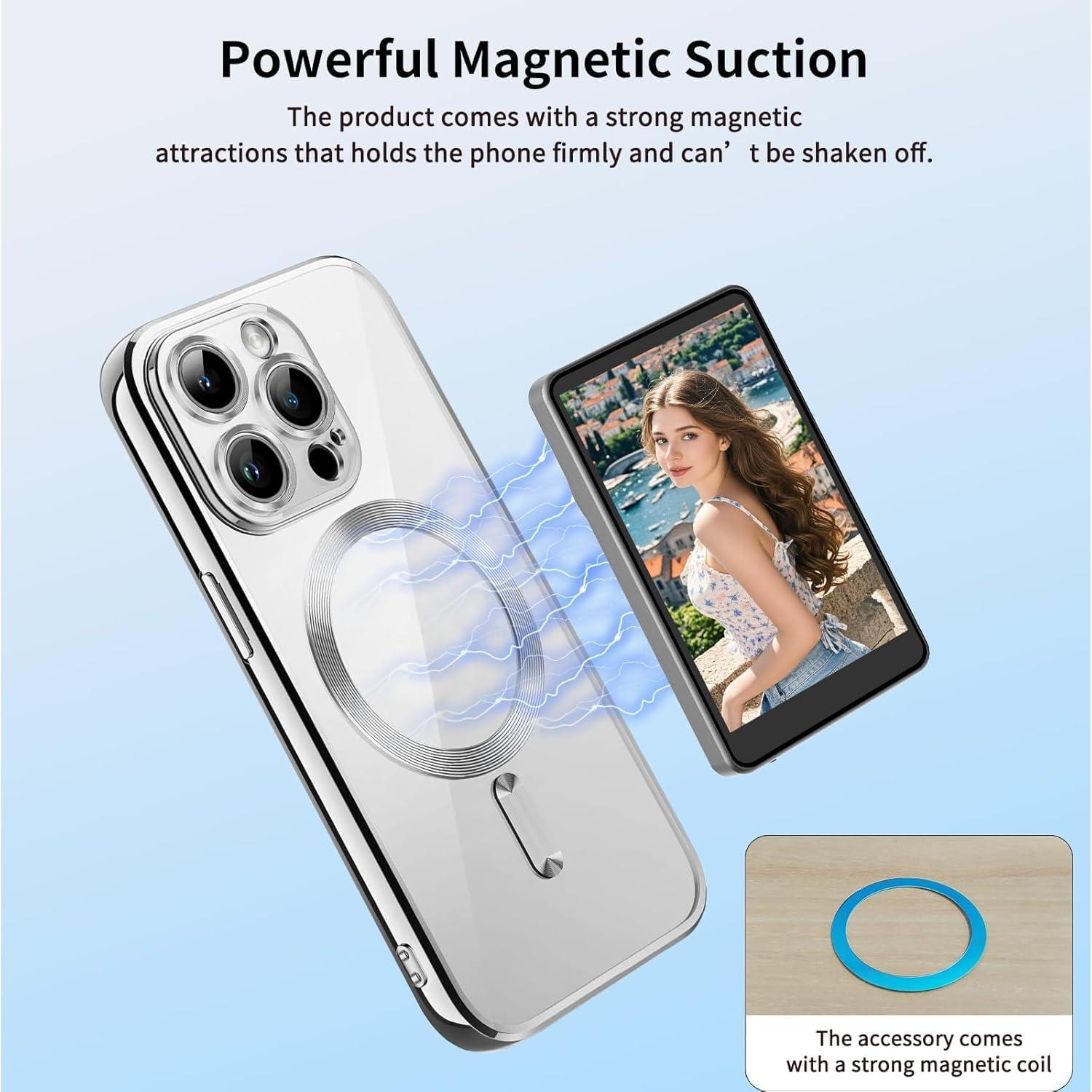 Monitor de Vlog HIGSEEU 1080P Inalámbrico para Selfie Gris