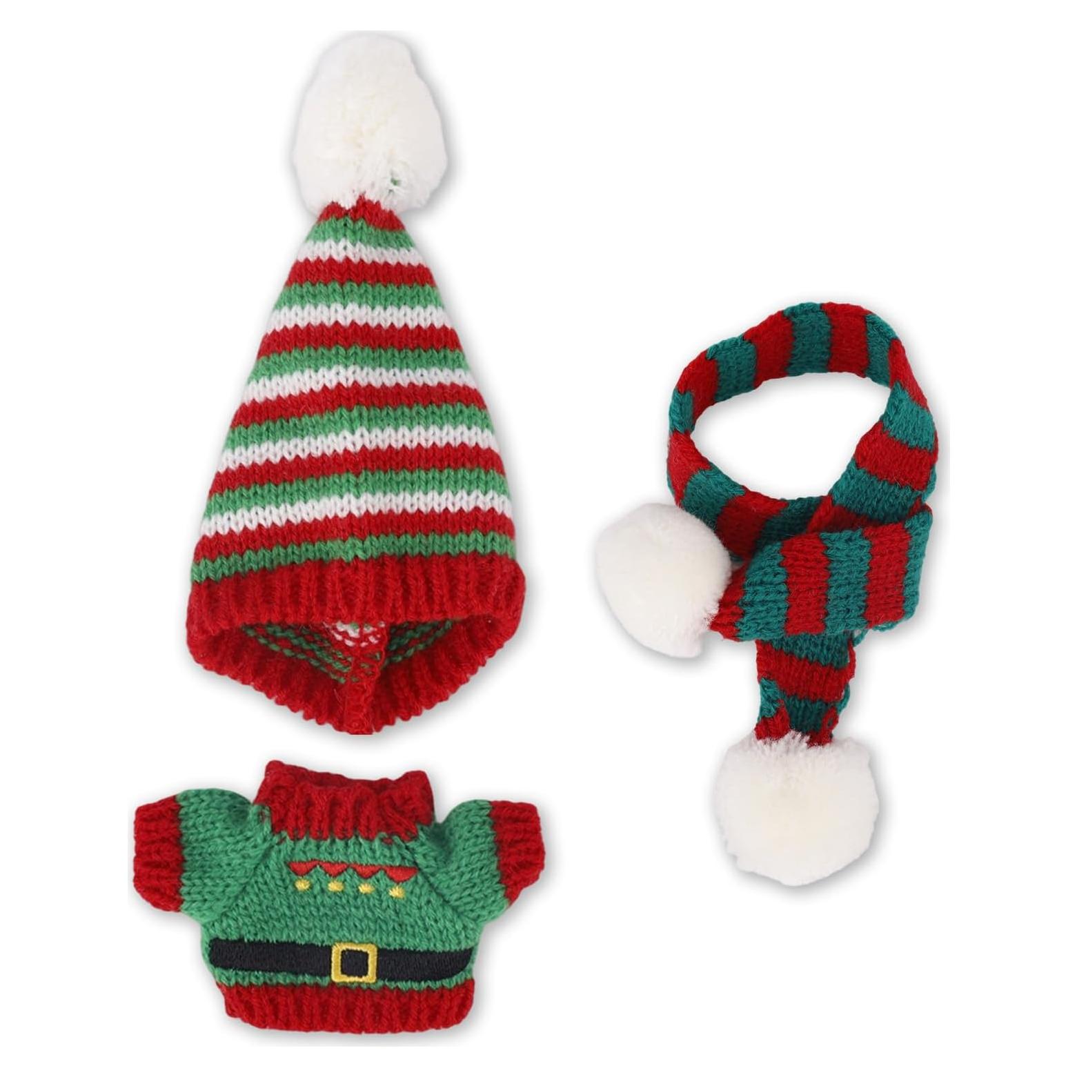 Conjunto de Ropa de Navidad para Muñeca Fukaisu 15cm/17cm