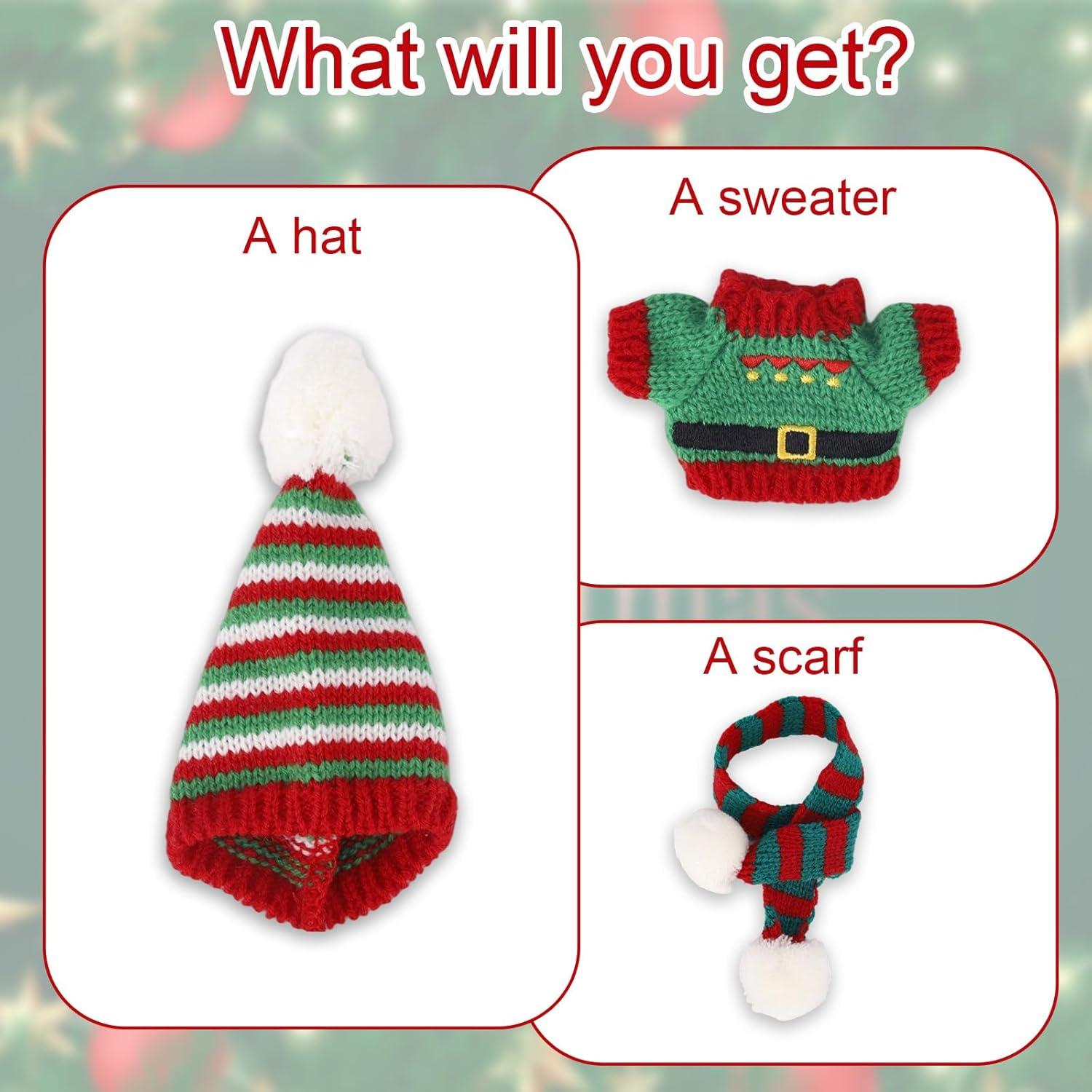 Conjunto de Ropa de Navidad para Muñeca Fukaisu 15cm/17cm