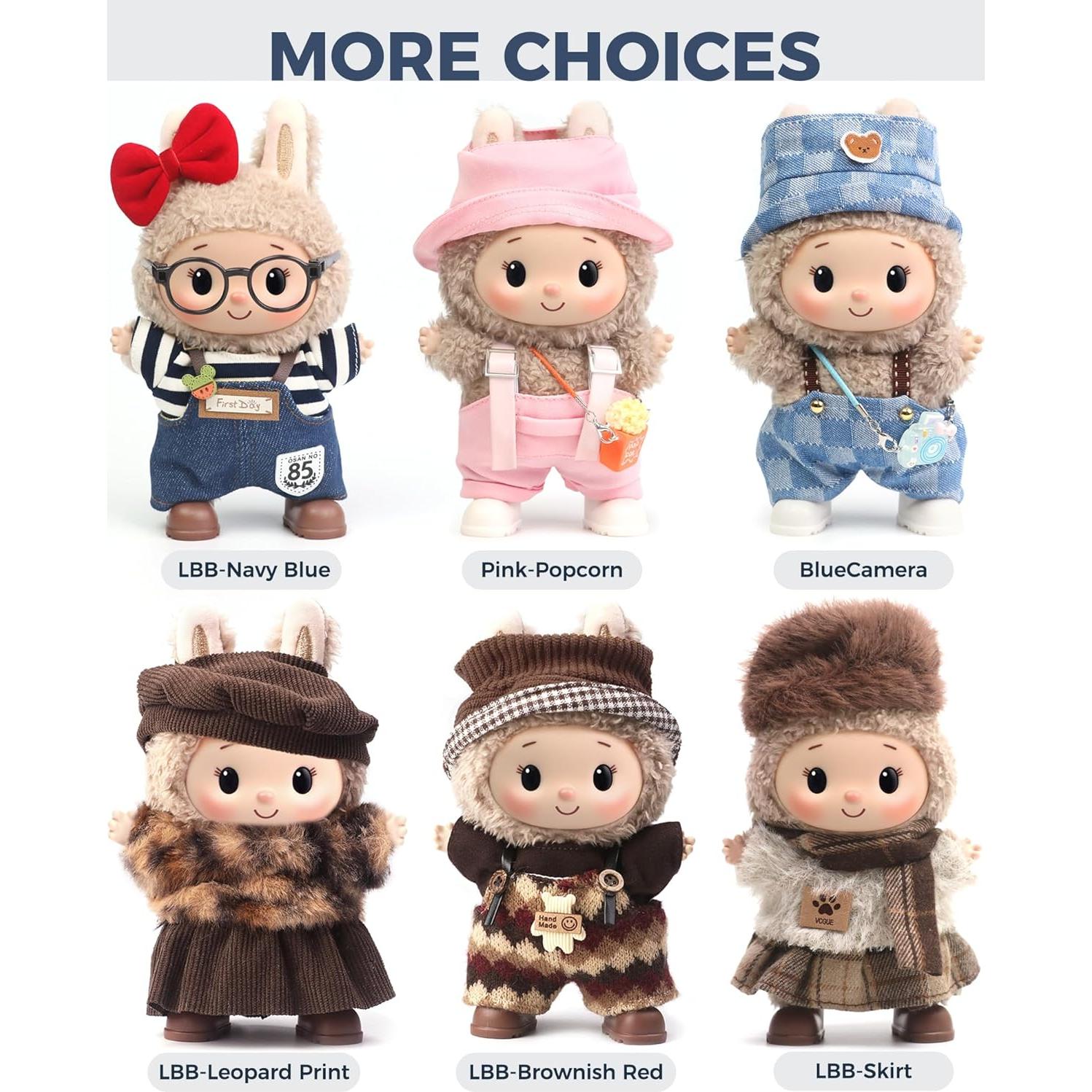 Conjunto de Ropa para Muñeca 17cm ZEKO - 2 Piezas Premium