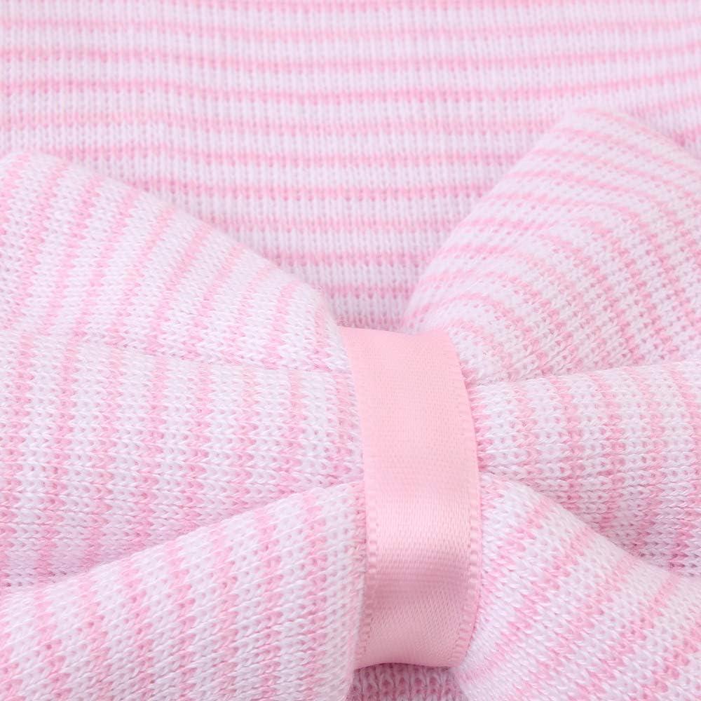 Gorro de Hospital para Recién Nacido Niña - 3 Conjuntos