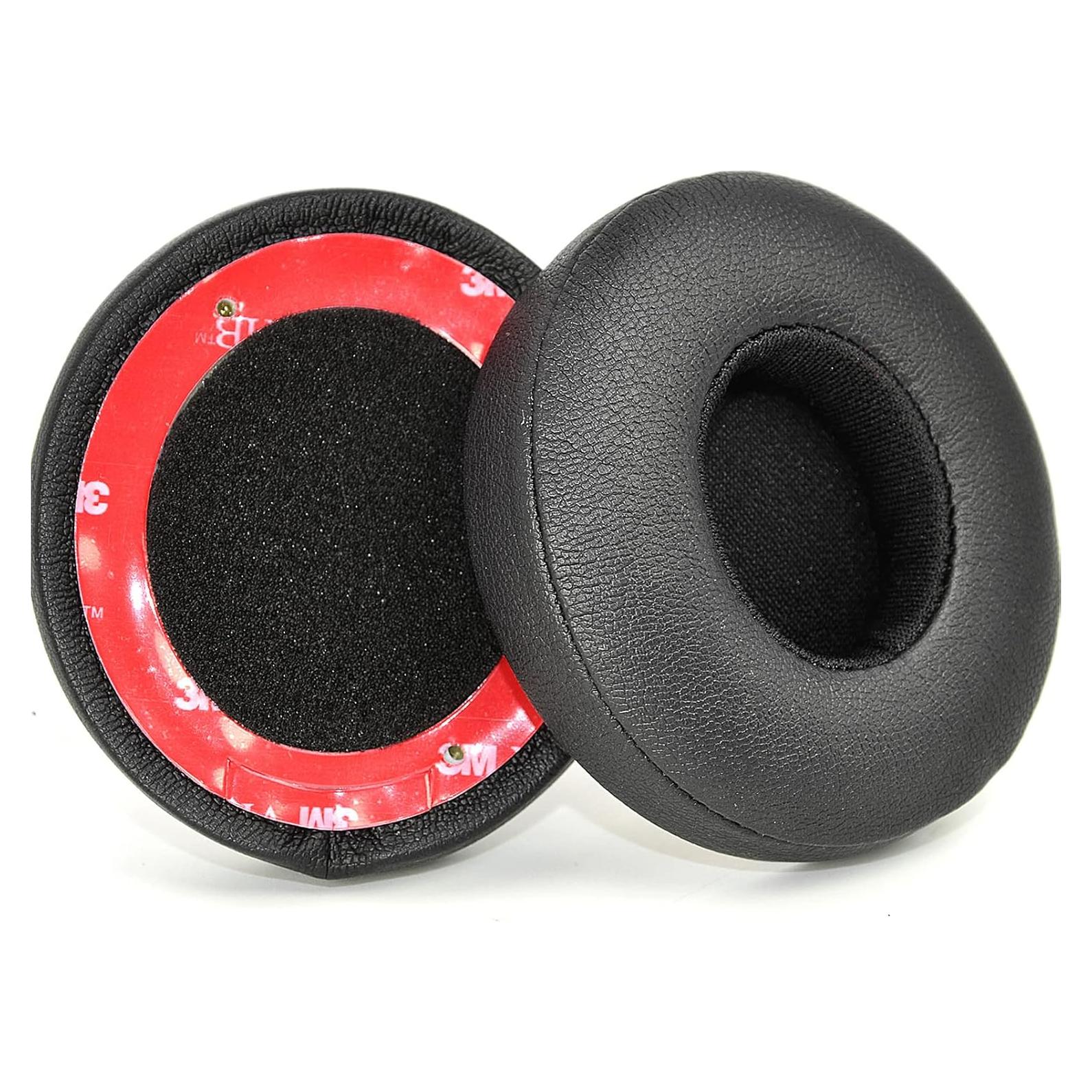 Almohadillas de Reemplazo Beats Solo 2 y 3 - Espuma de Memoria Negra