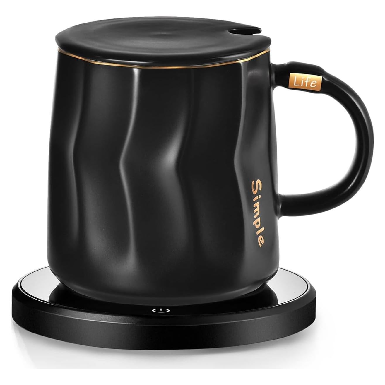 Calentador de Tazas Inteligente KRGMNHR Negro Mate 400 ml