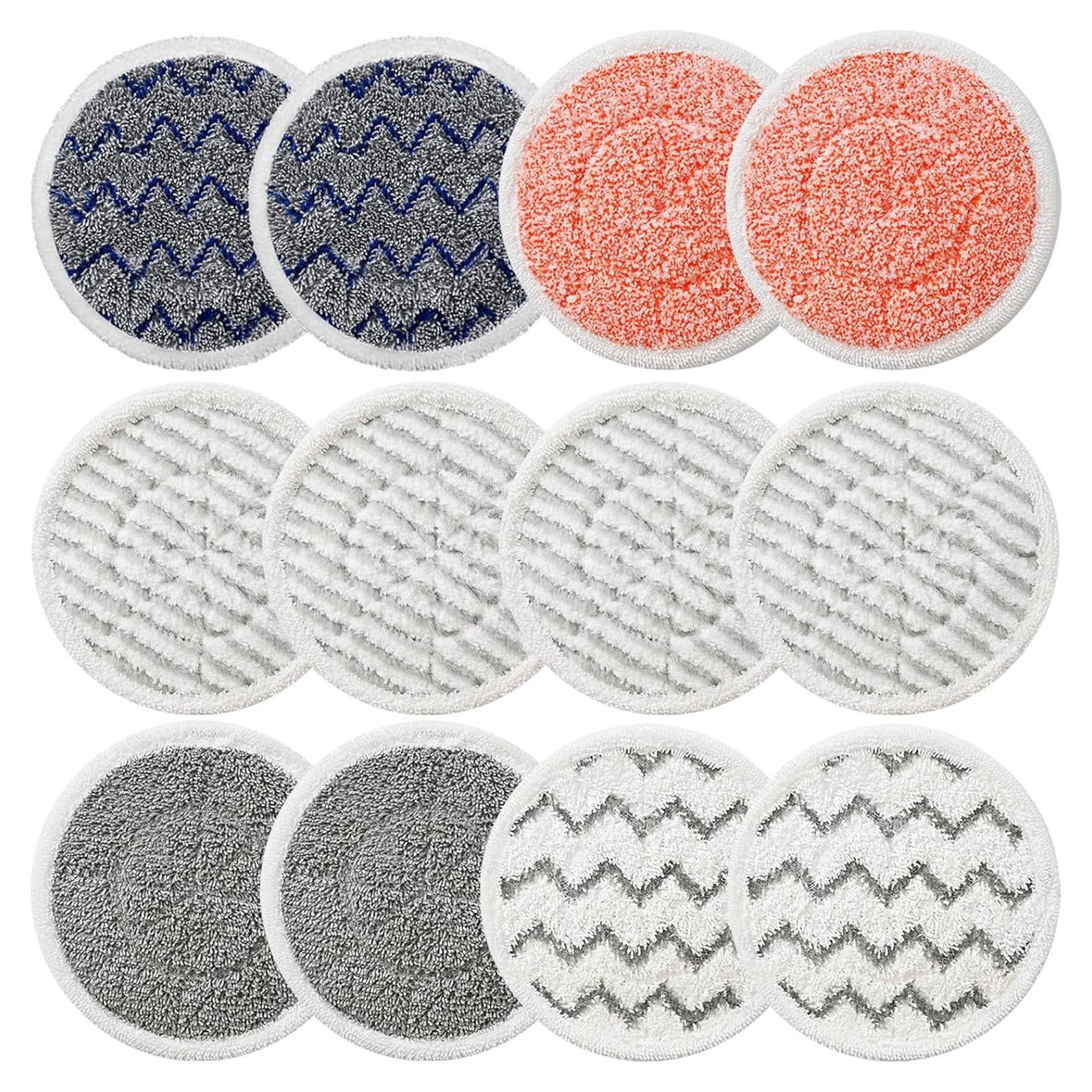 Paquete de 12 Paños Mejorados para Mopas de Vapor Shark