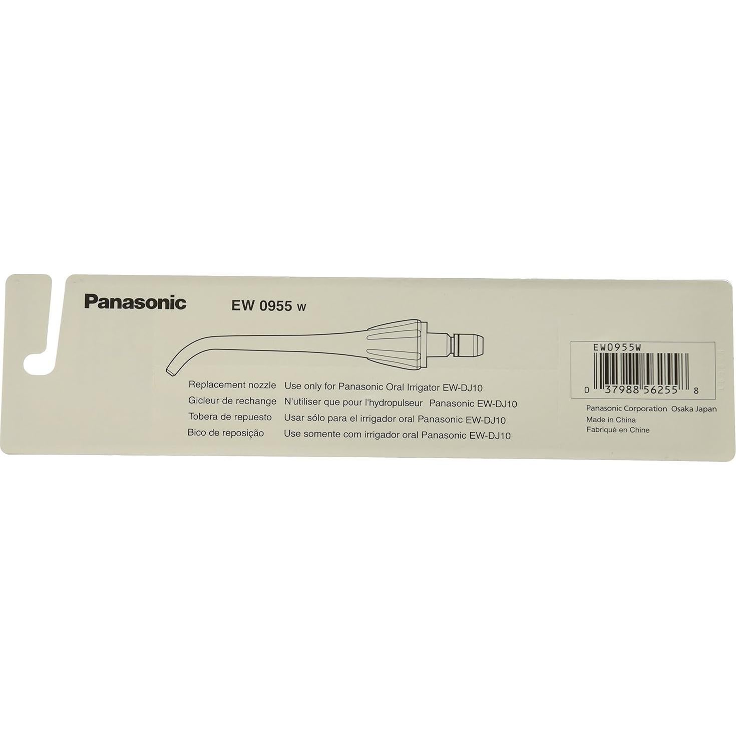 Boquillas de Reemplazo Panasonic EW0955W para Irrigadores Dentales