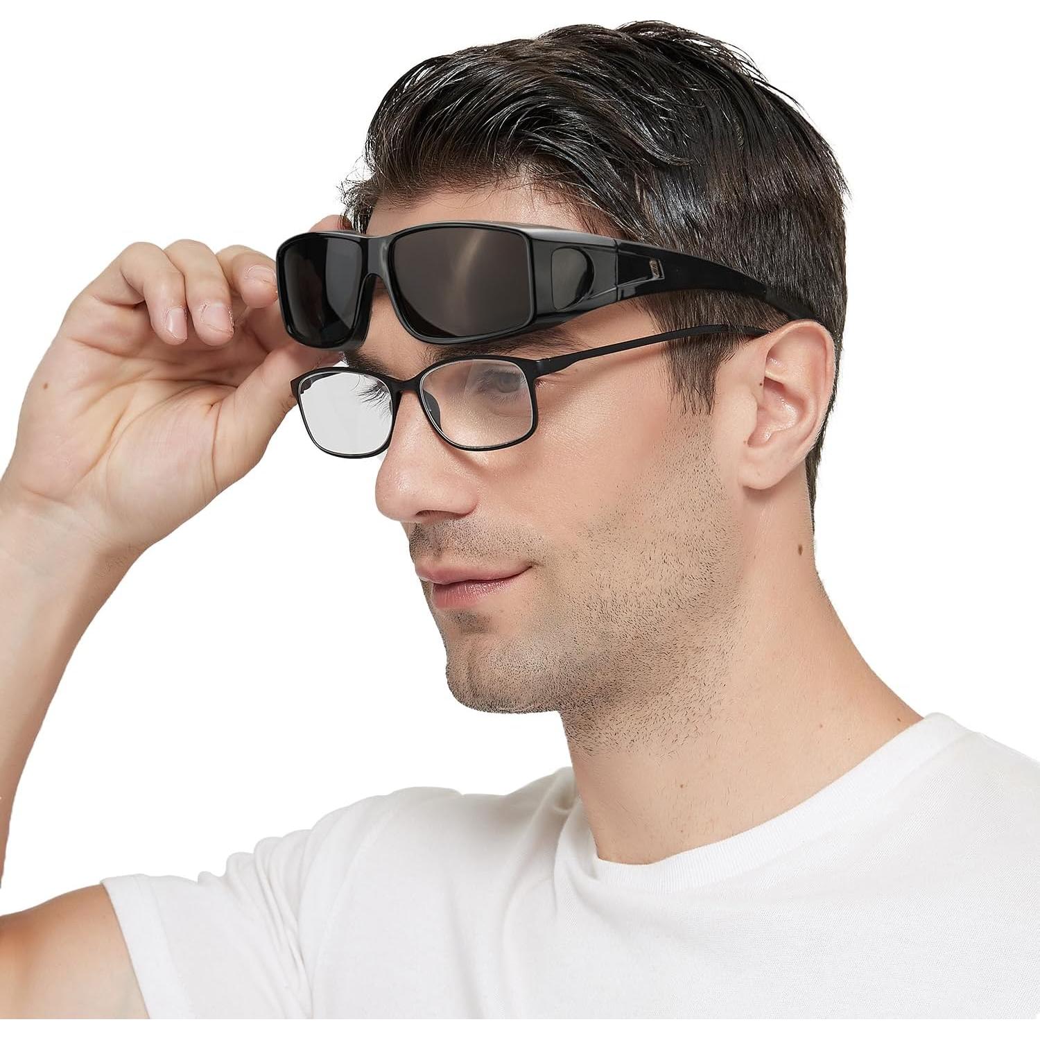 Gafas de sol IGnaef polarizadas UV400 para usar sobre gafas