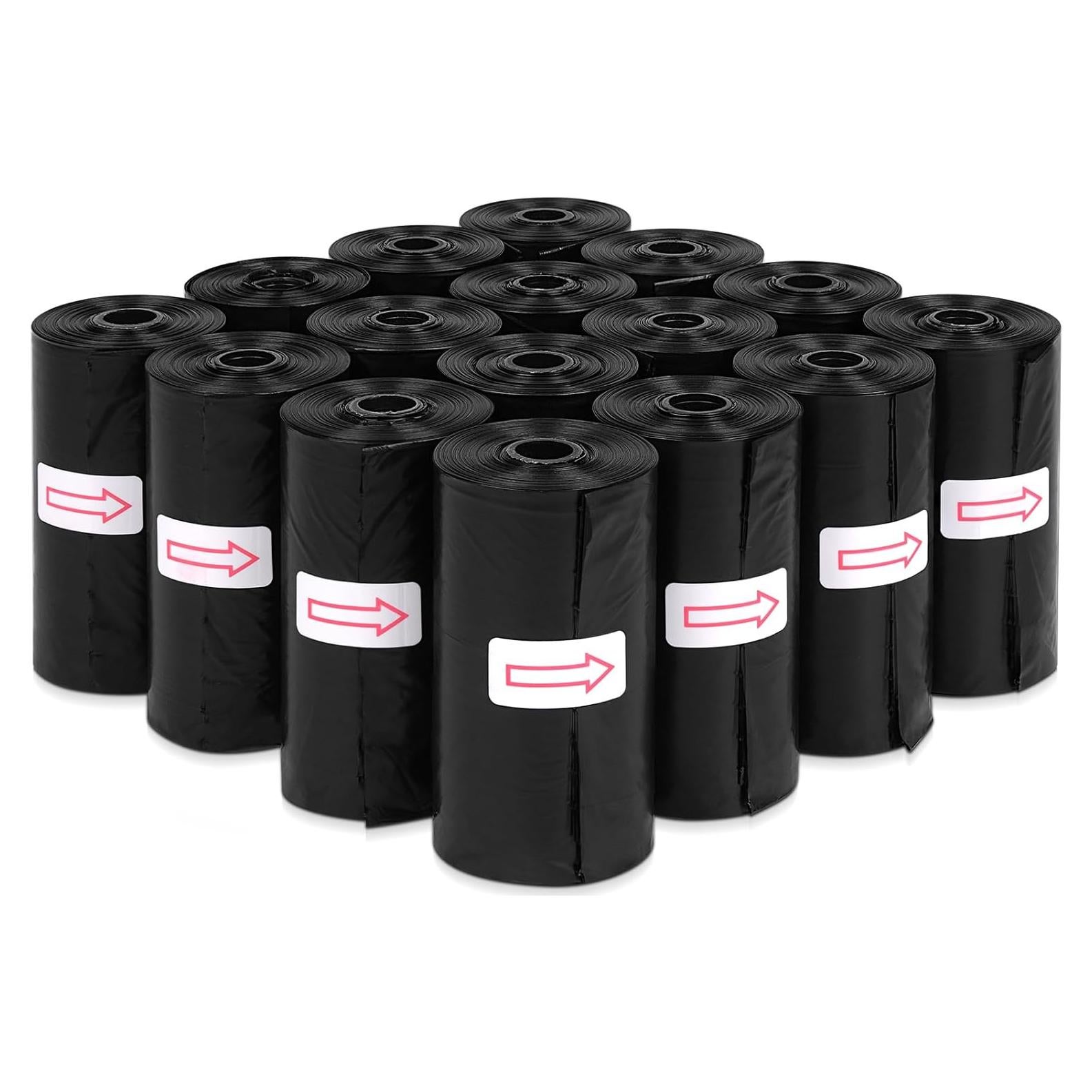 Bolsas de Desechos para Perros Toplive 240 Unidades Negras