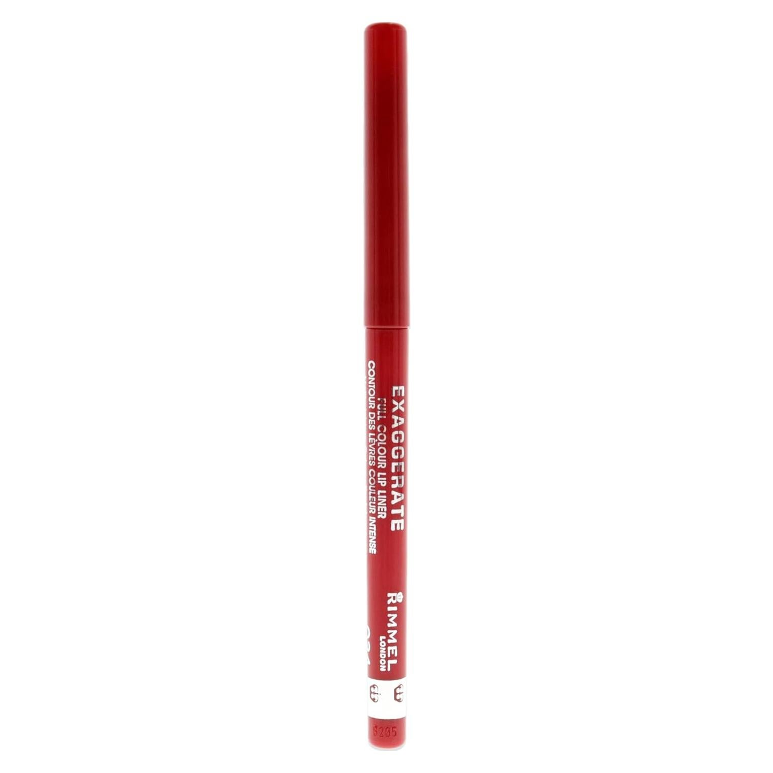 Delineador de Labios Coty Beauty Exagerado Rojo Diva 1 unidad