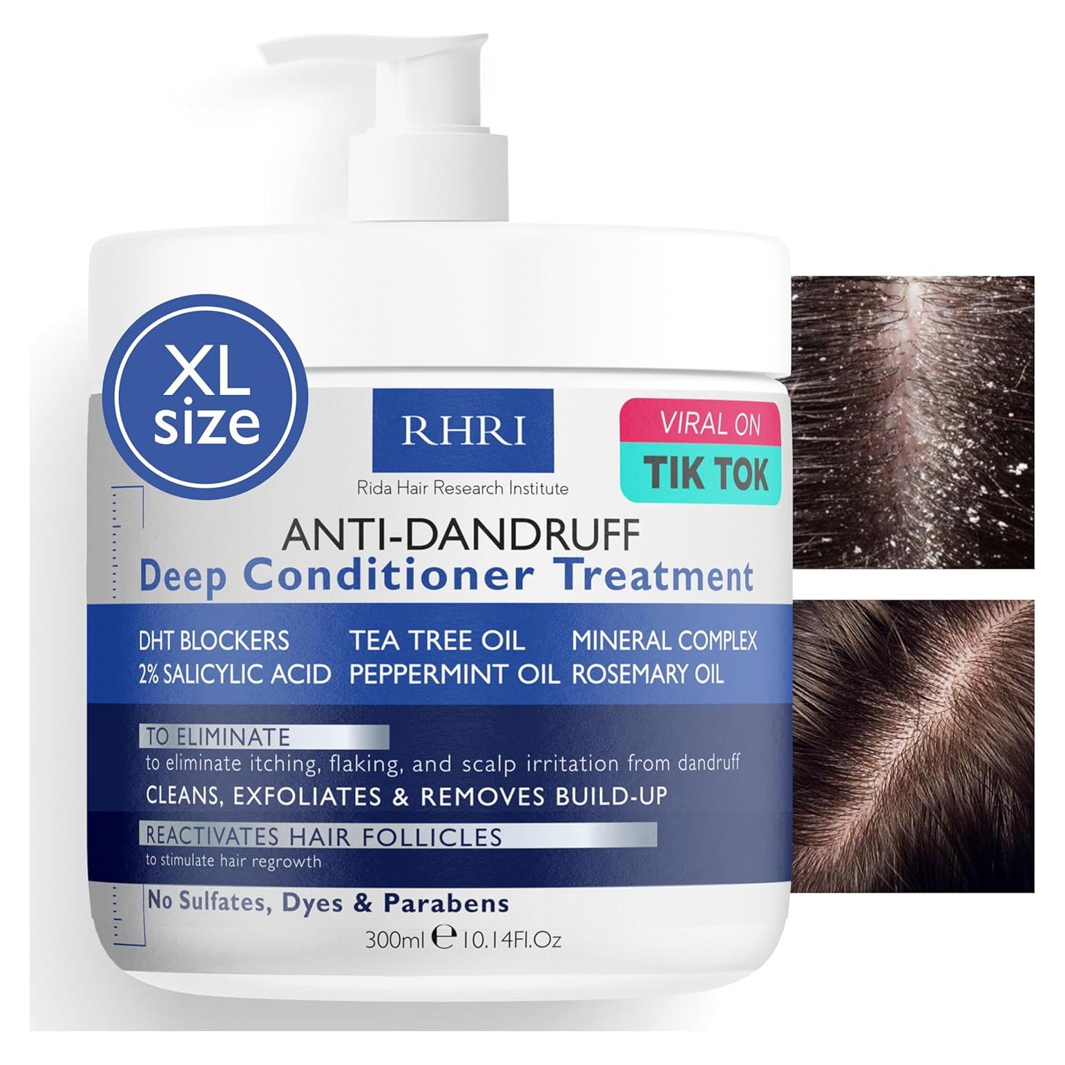 Acondicionador Anticaspa Remixidil 308g | Aceite de Árbol de Té