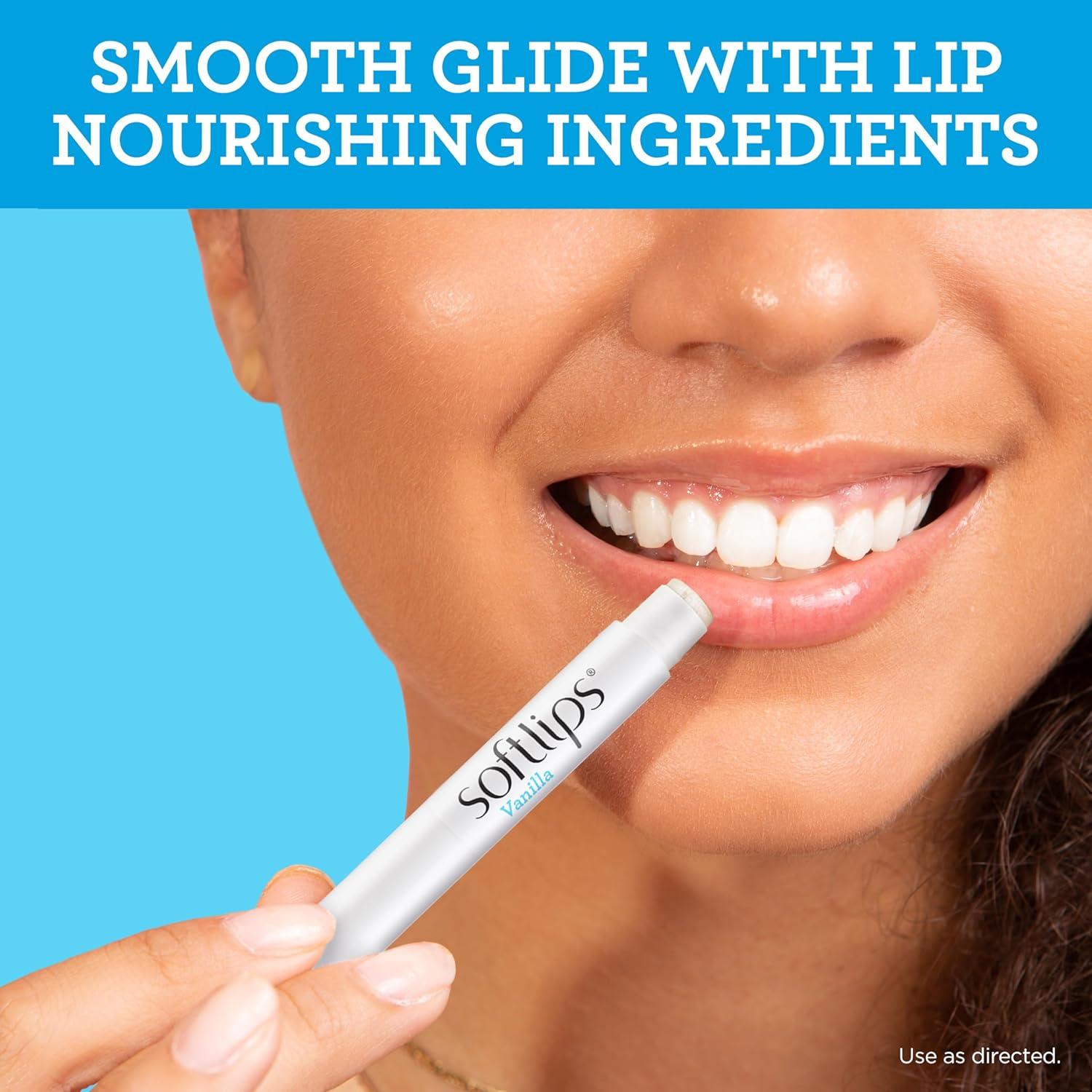 Bálsamo Labial Softlips Vainilla SPF 20 Hidratante Paquete 2