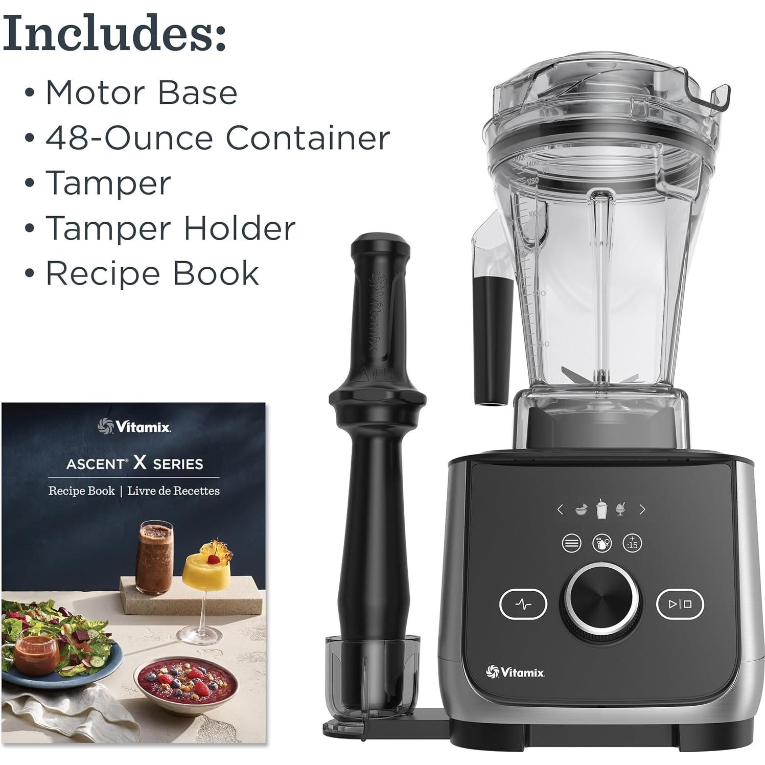 Licuadora Vitamix Ascent X4 1.42L Acero Inoxidable Autolimpiante