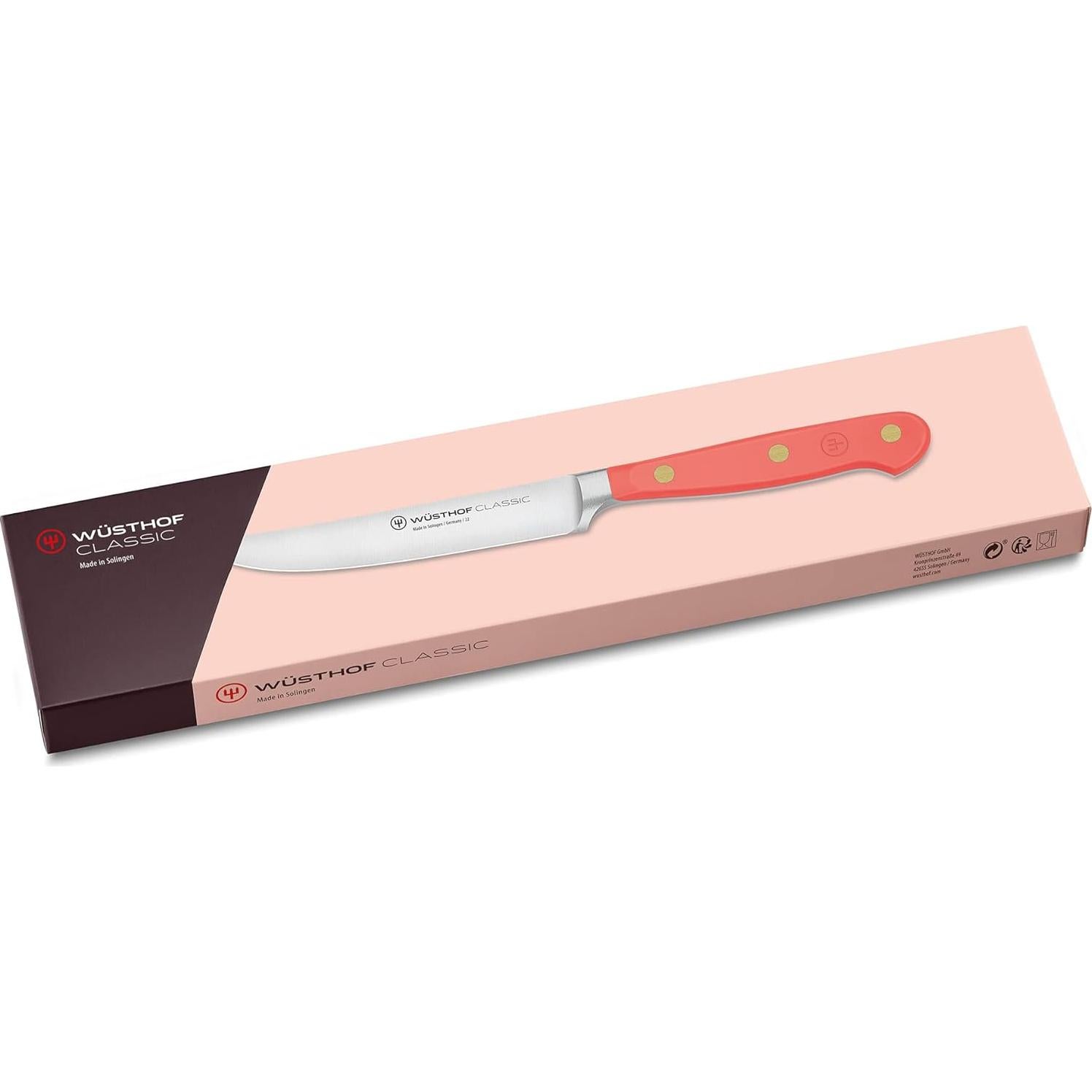 Cuchillo de Carne Wüsthof Classic Coral Peach 11.4 cm