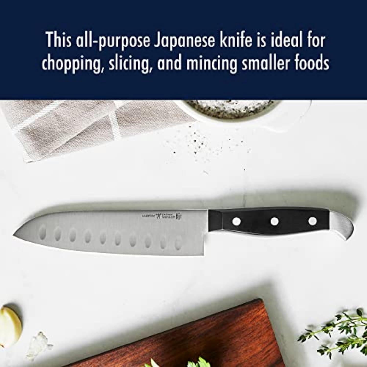 Cuchillo Santoku HENCKELS Statement 12.7 cm Acero Inoxidable