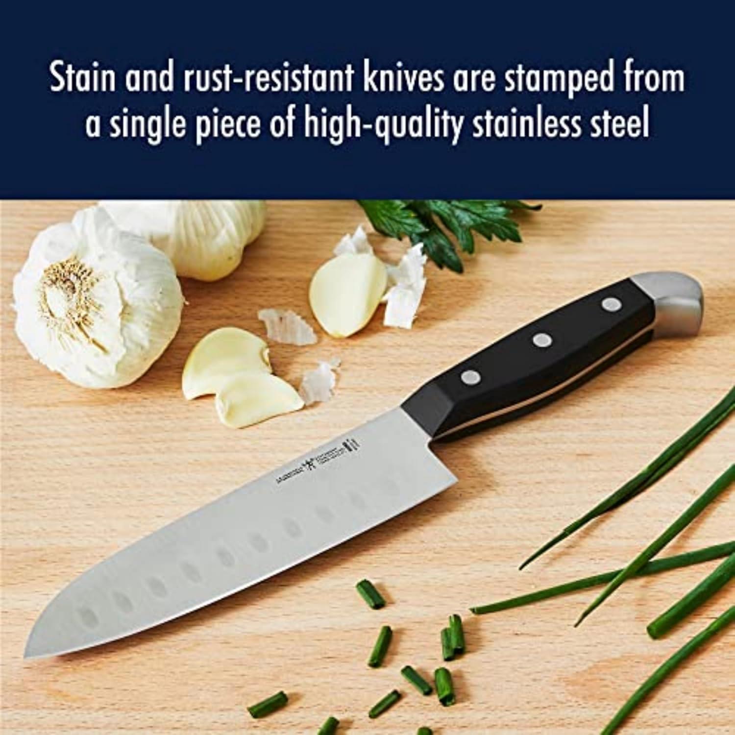 Cuchillo Santoku HENCKELS Statement 12.7 cm Acero Inoxidable