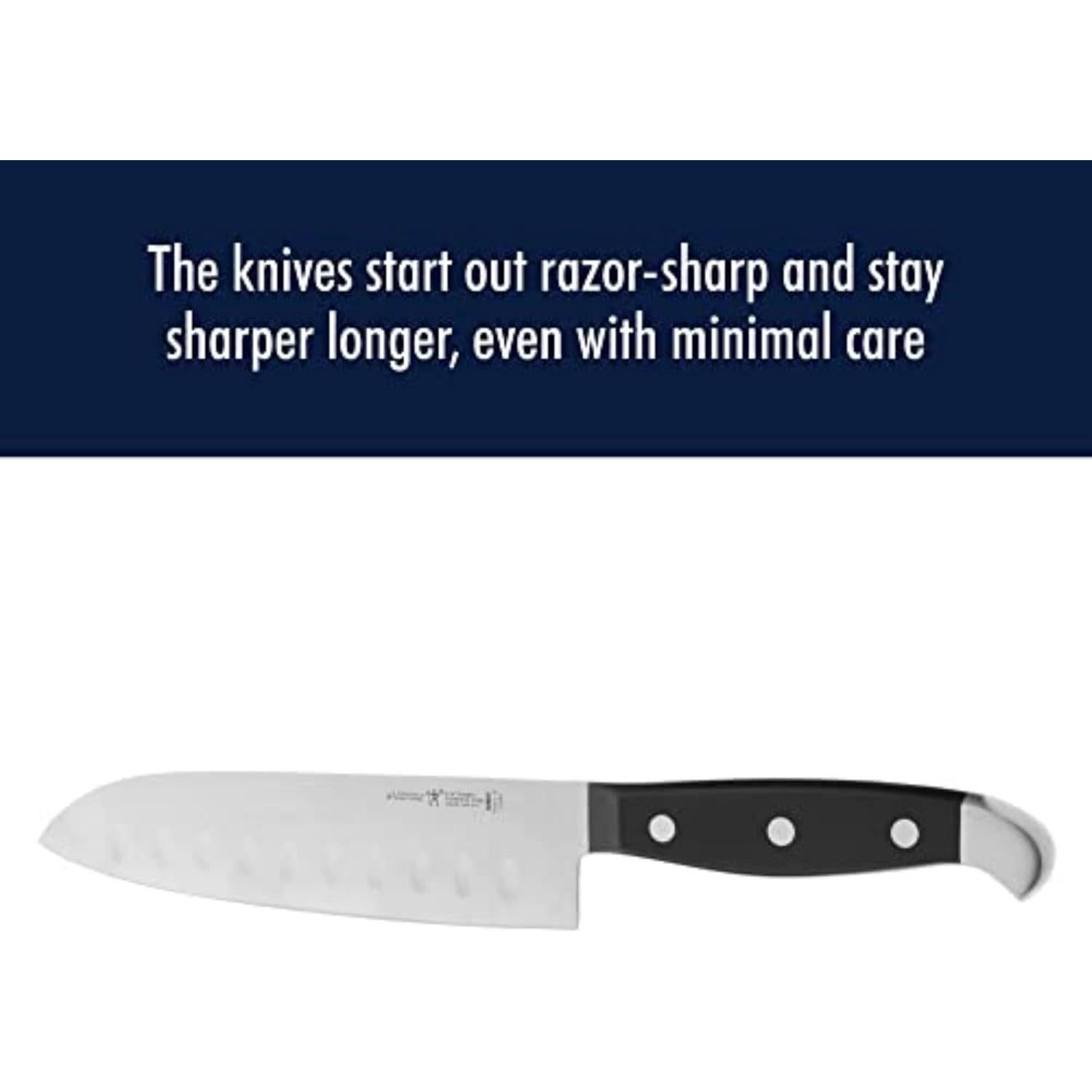 Cuchillo Santoku HENCKELS Statement 12.7 cm Acero Inoxidable