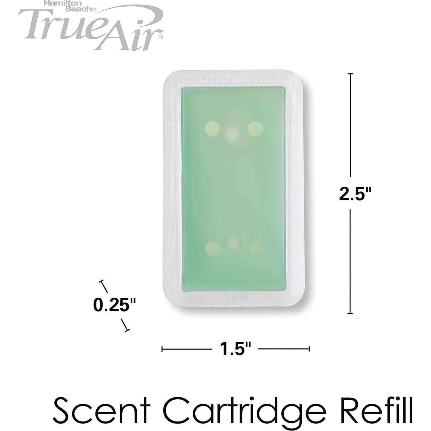 Recarga Ambientador TrueAir Green Meadow Hamilton Beach - Paquete 3