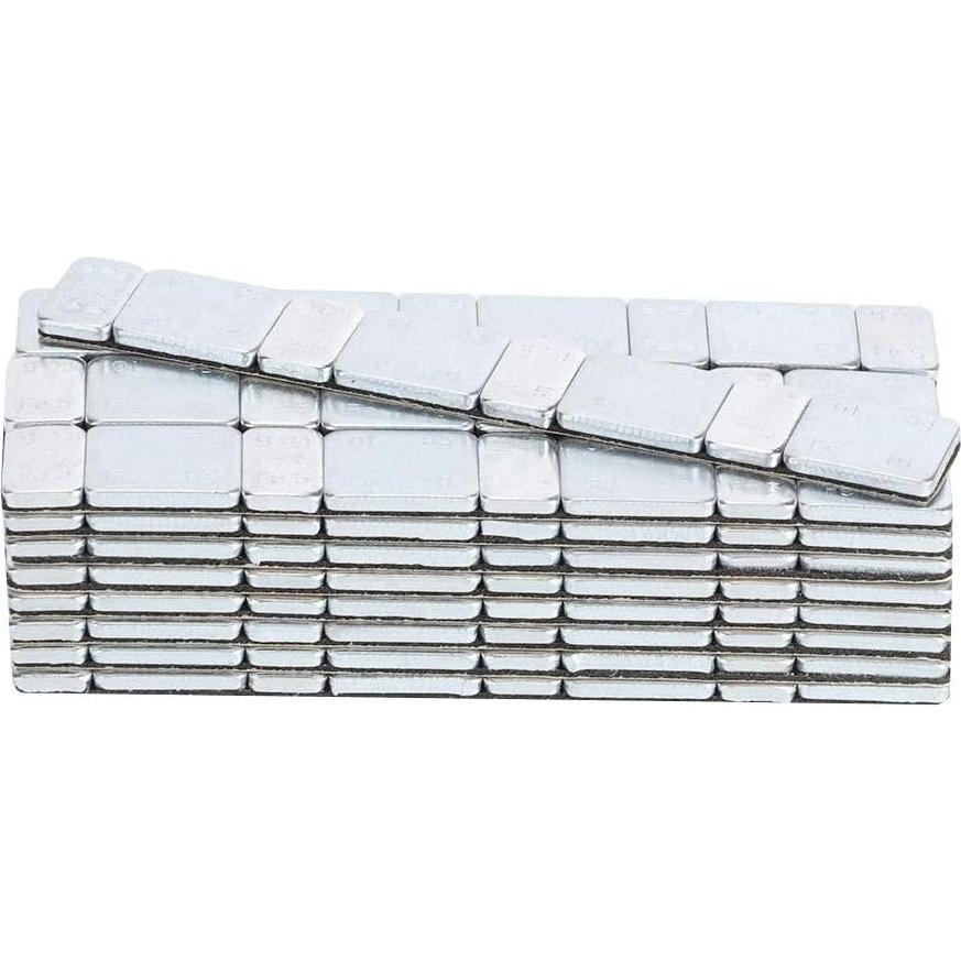 Balanceador de Neumáticos Aramox 5g y 10g x 25 Tiras Adhesivas