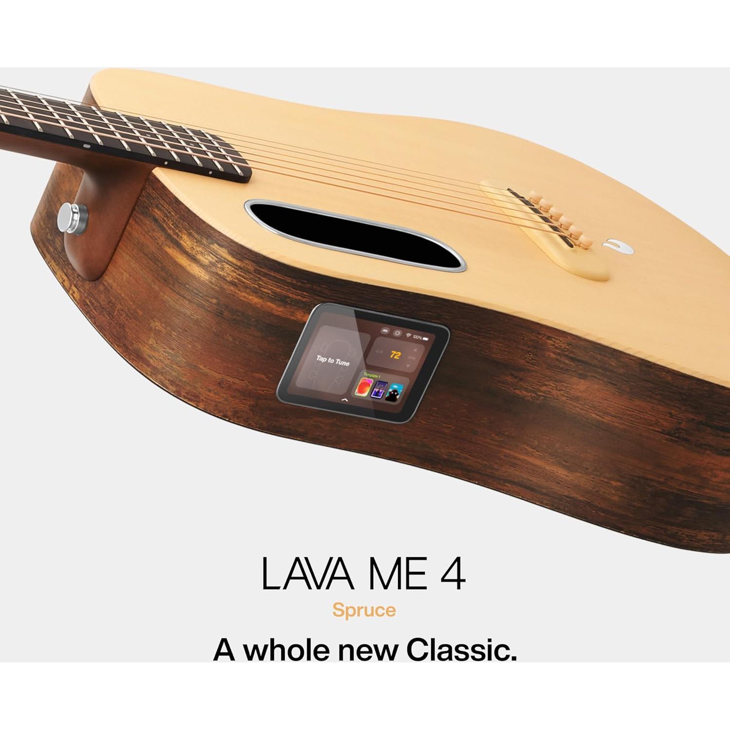 Guitarra Eléctrica Acústica LAVA ME 4 Burlywood 91.44 cm