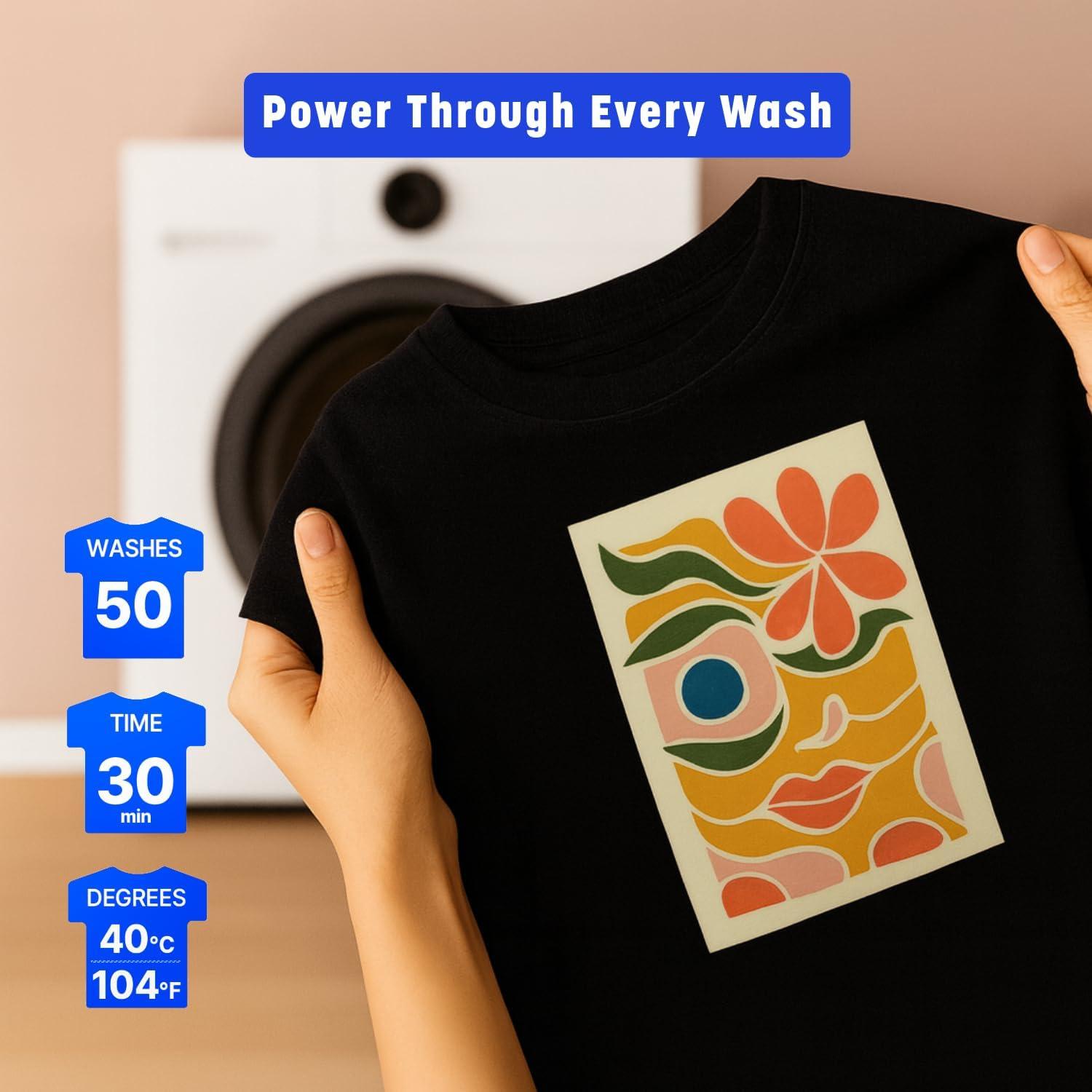 Vinilo de Transferencia Térmica MINSEO Jet Flex 10 Hojas 21.6x27.9 cm