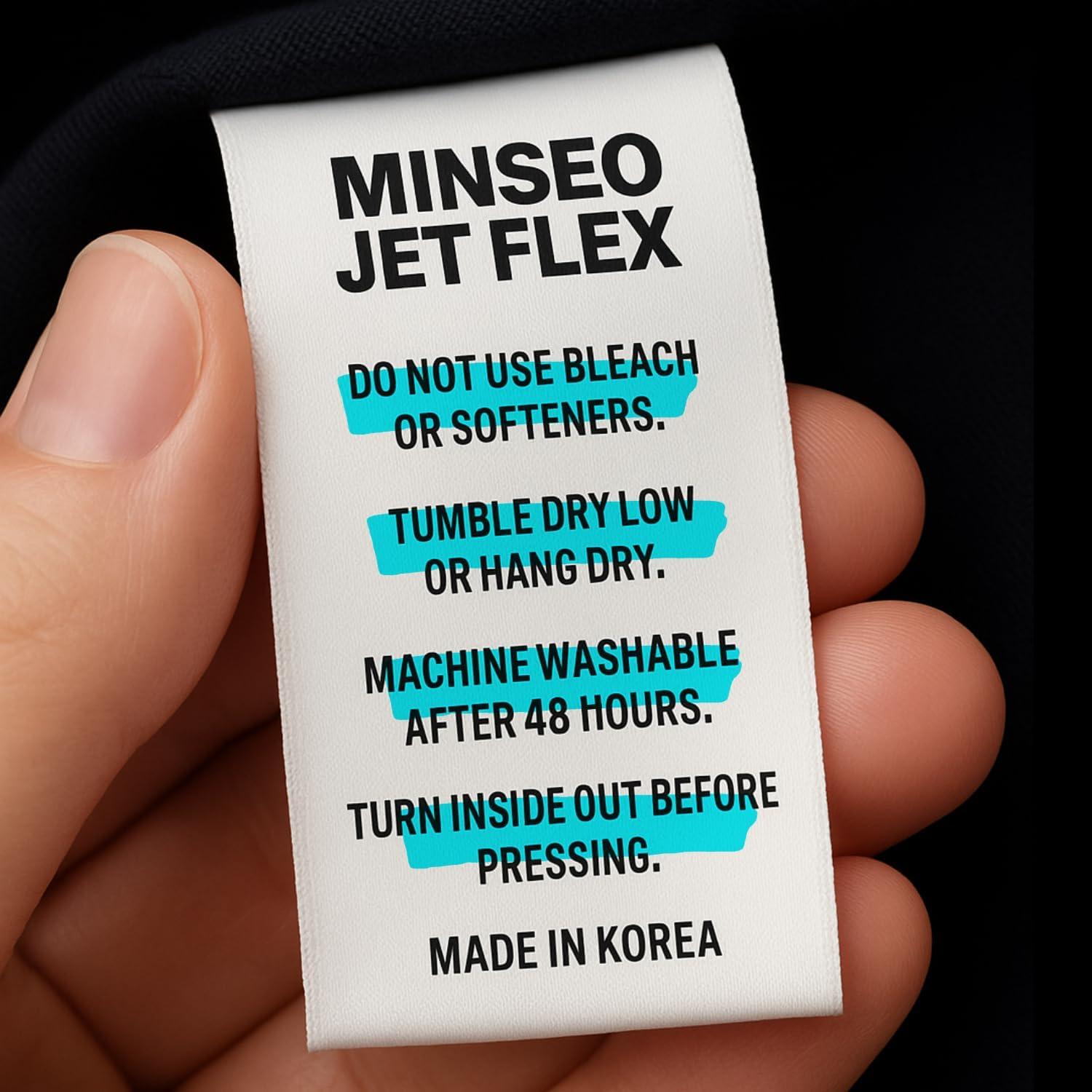 Vinilo de Transferencia Térmica MINSEO Jet Flex 10 Hojas 21.6x27.9 cm