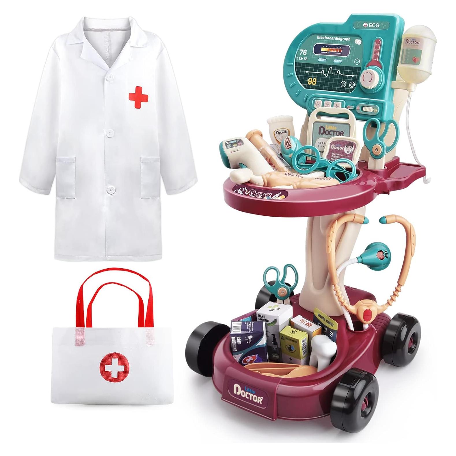 Kit de Doctor Deejoy para Niños 24 Piezas - Juguete Médico