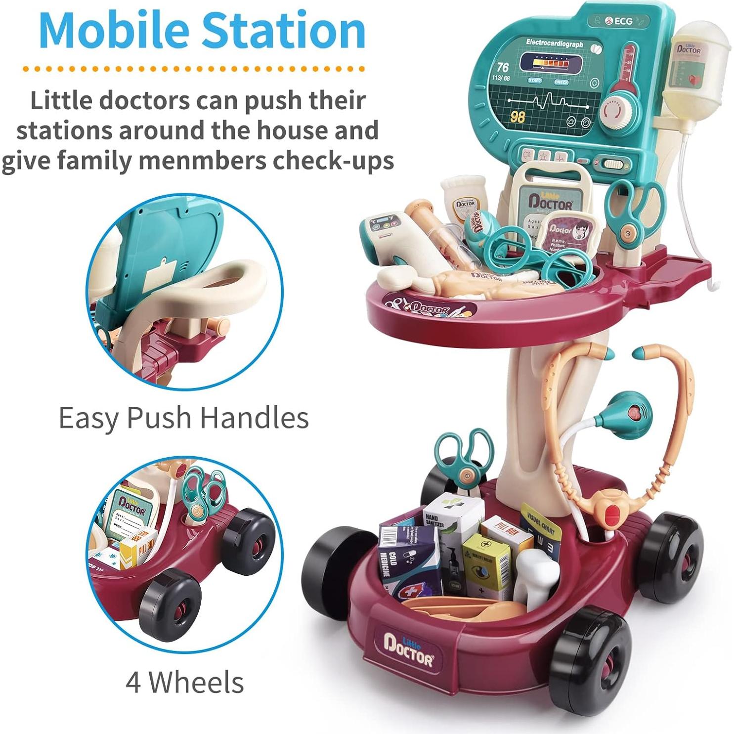 Kit de Doctor Deejoy para Niños 24 Piezas - Juguete Médico