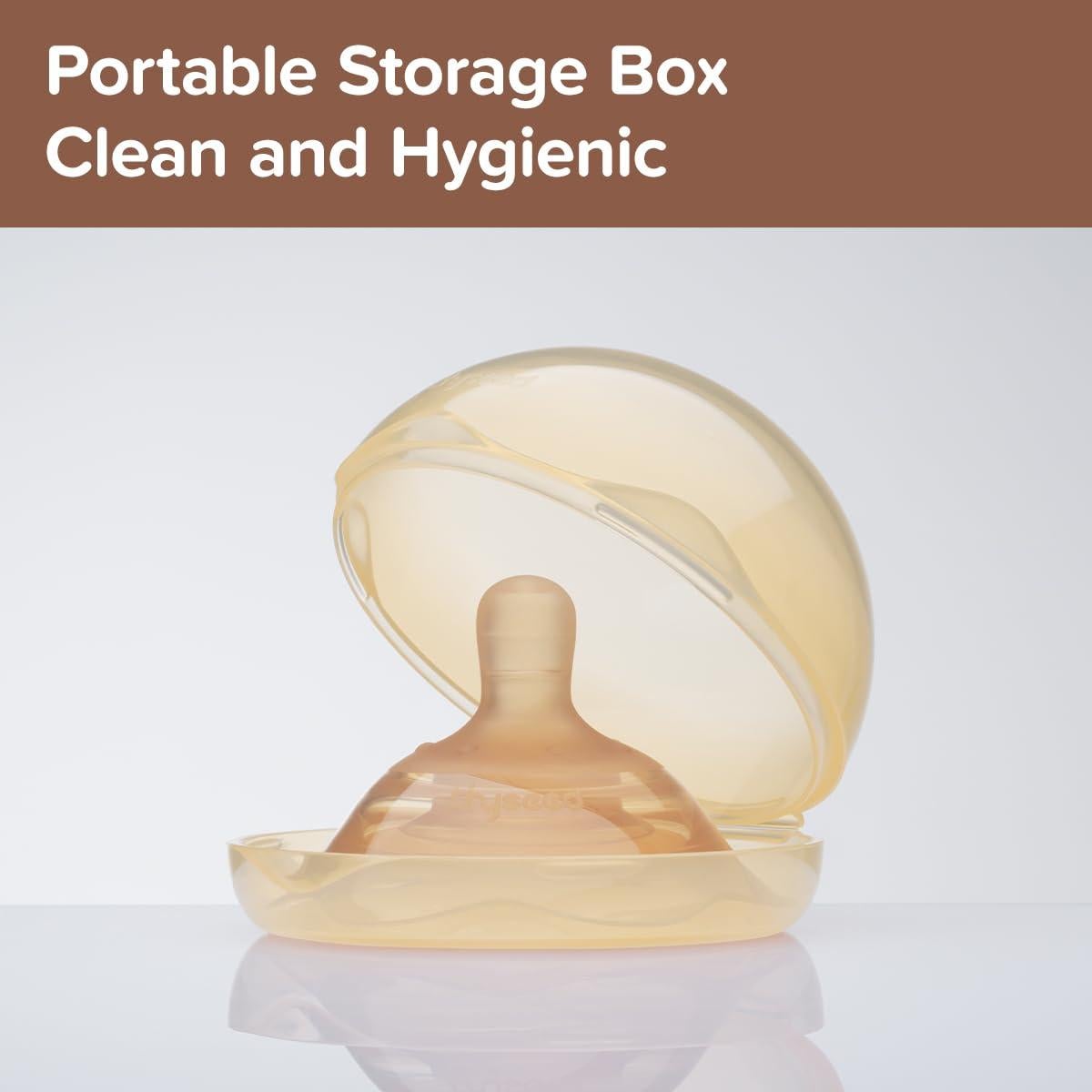 Protectores de pezón Thyseed para lactancia - Silicona 18mm