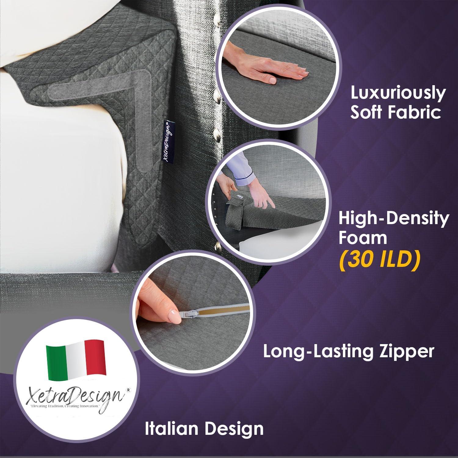 Juego de Almohadas en Cuña XetraDesign Media Reina 30 cm (2-pk)