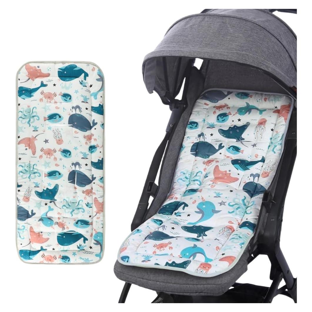 Forro de Asiento Universal para Cochecito de Bebé Algodón