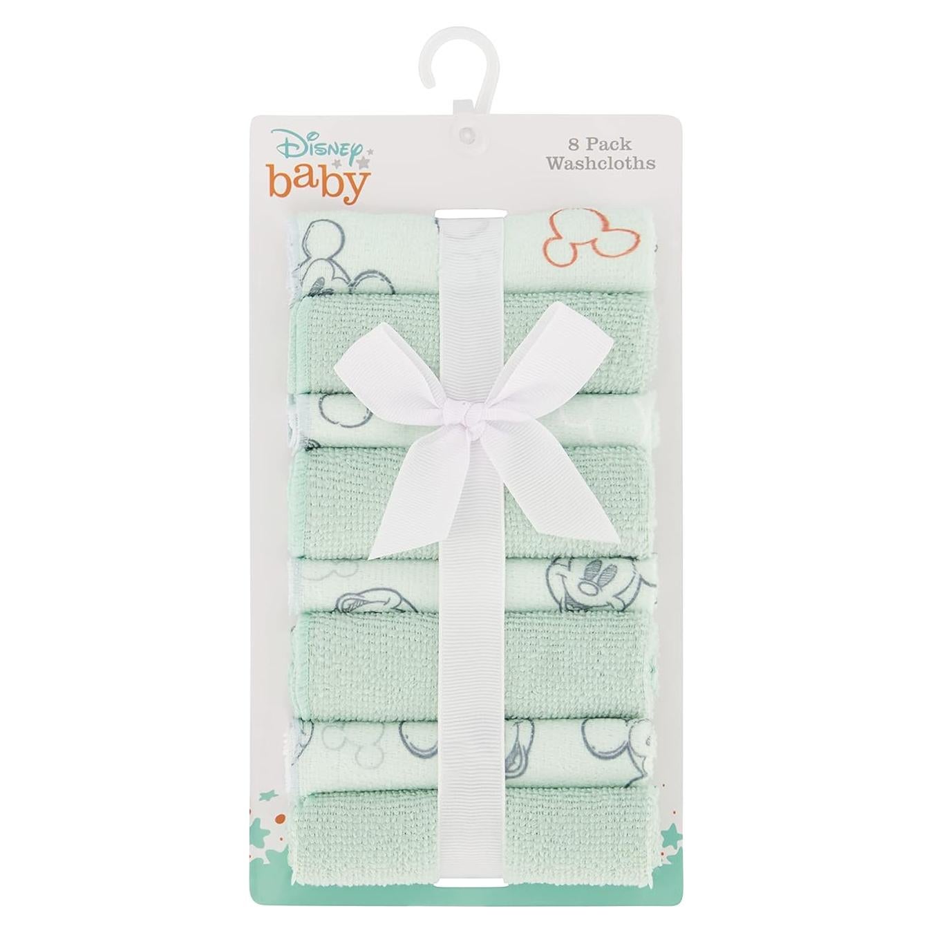 Toallas de Baño para Bebés Cudlie Disney - 8 Piezas Microfibra