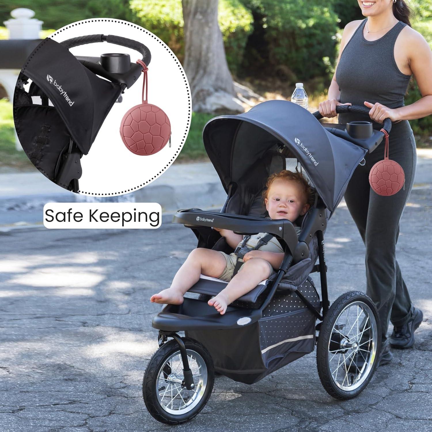 Funda de Chupete de Silicona Nothomme - 2 Paquetes Rosa Claro/Mauve