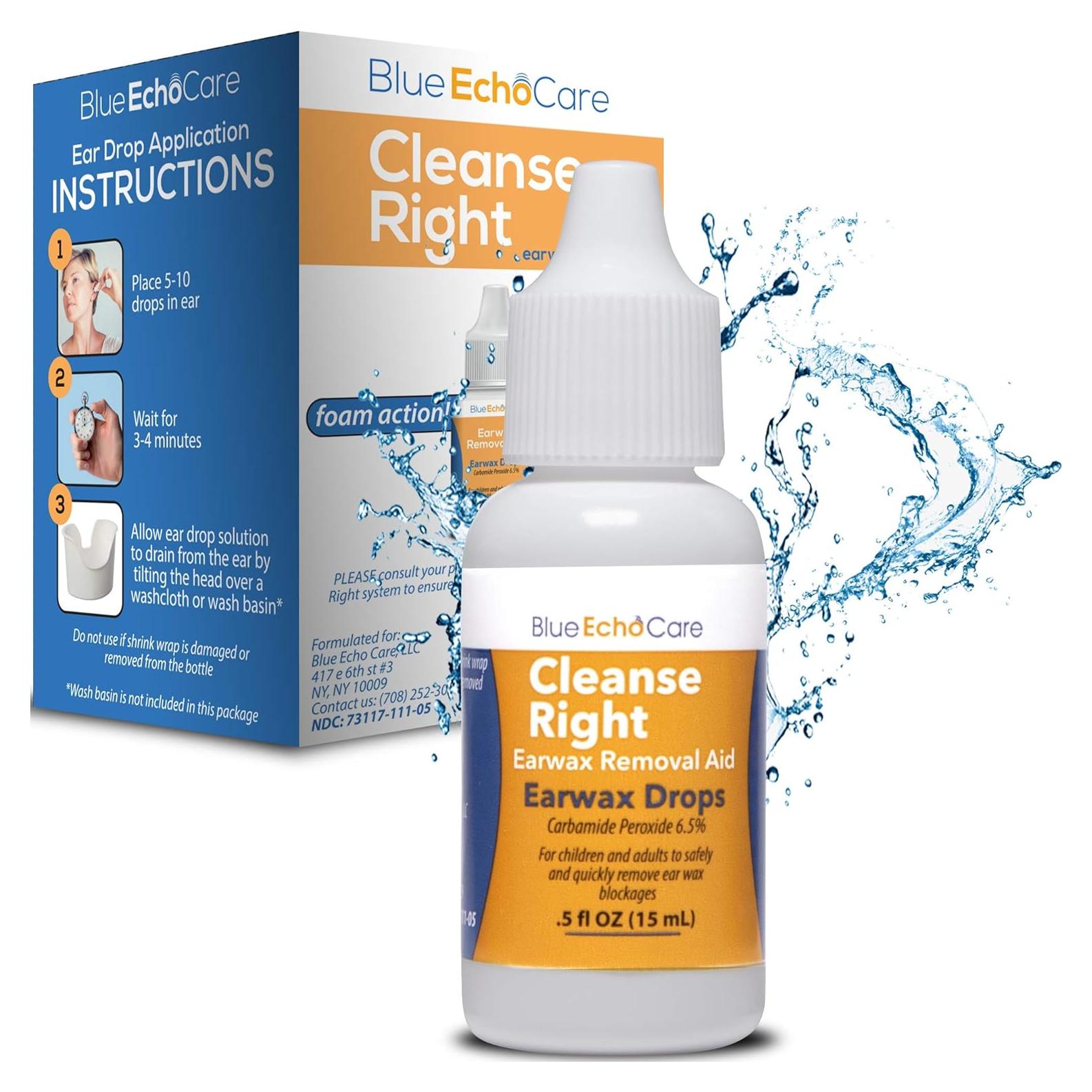 Gotas para Remoción de Cerumen Cleanse Right 14.79 ml